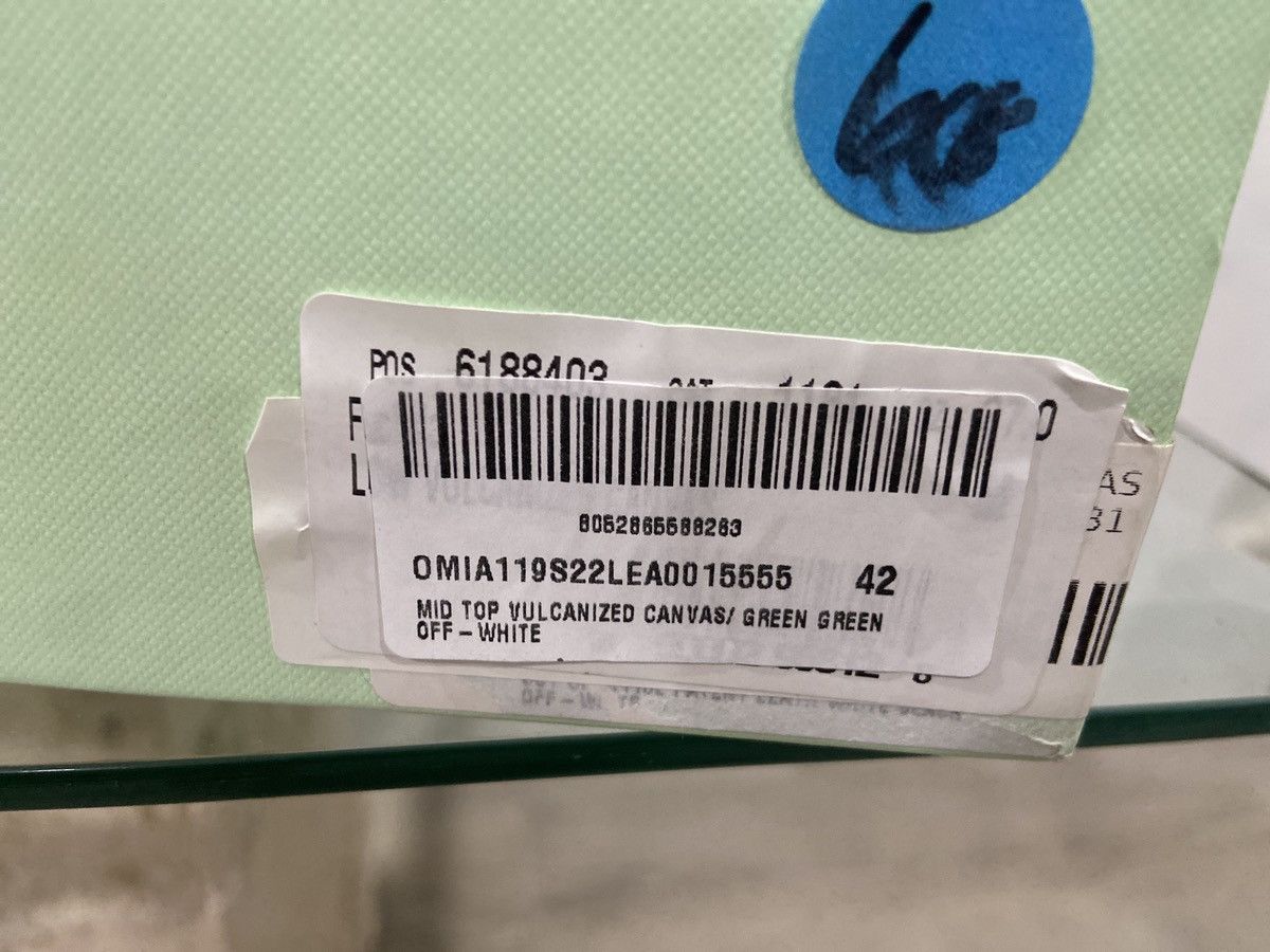 Off-White Off-White Vulcanized Mid Sneakers - Multi - Size 9 Size US 9 / EU 42 - 12 Thumbnail