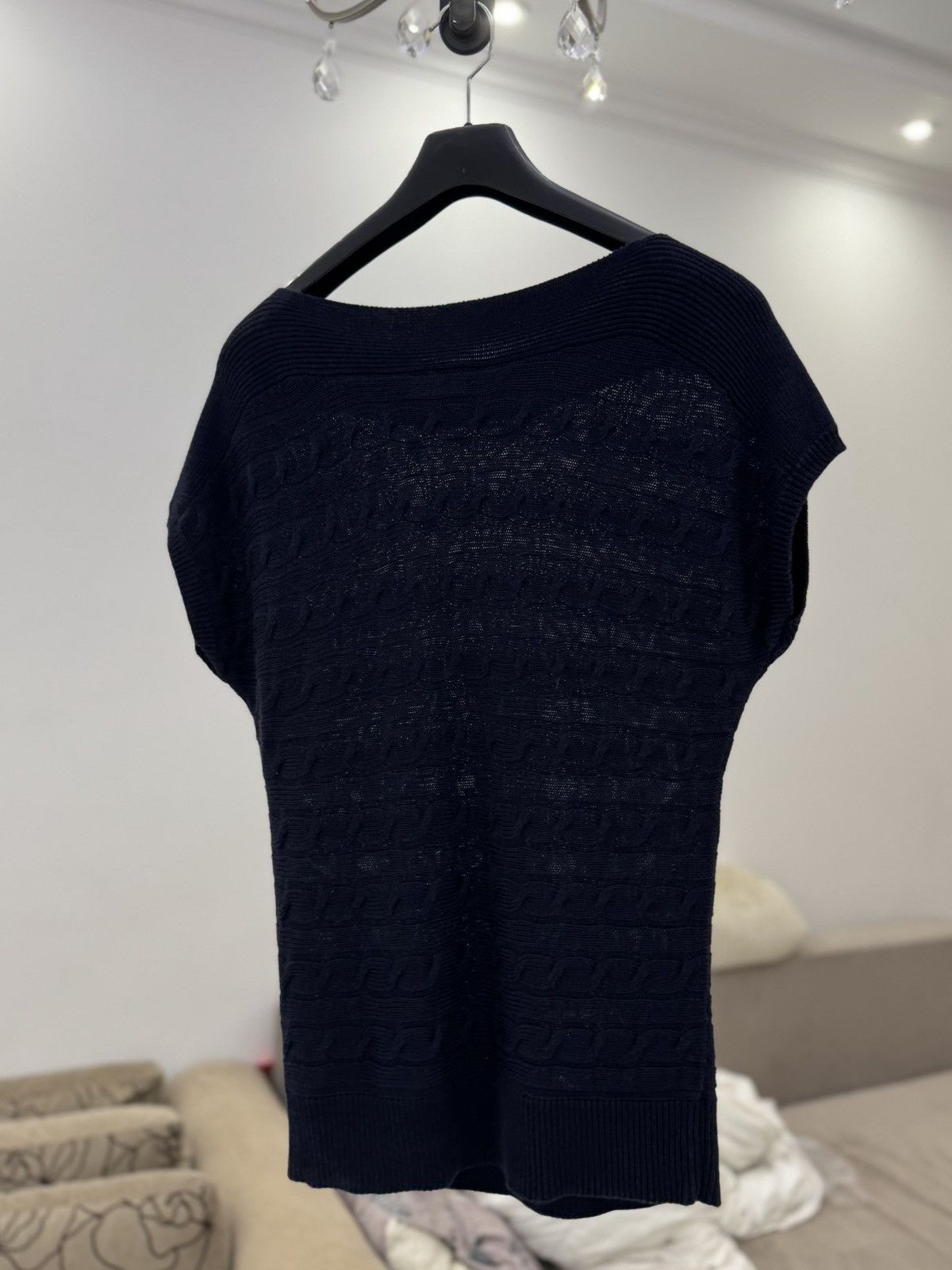 Ralph Lauren Ralph Lauren Cable Knit Stickad Top Blouse Sweater Size M / US 6-8 / IT 42-44 - 2 Thumbnail