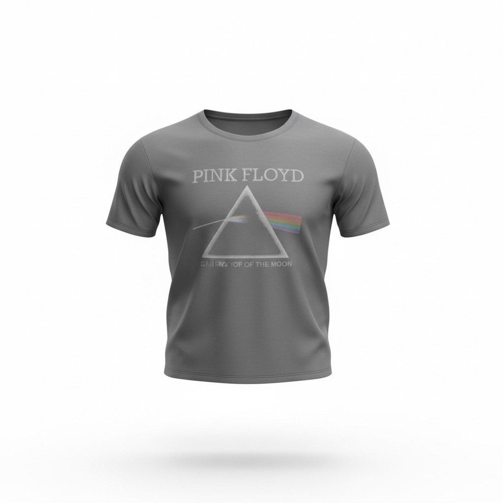 Pink Floyd Pink Floyd Dark Side of the Moon T-Shirt Gray Size L Size L / US 10 / IT 46 - 1 Thumbnail