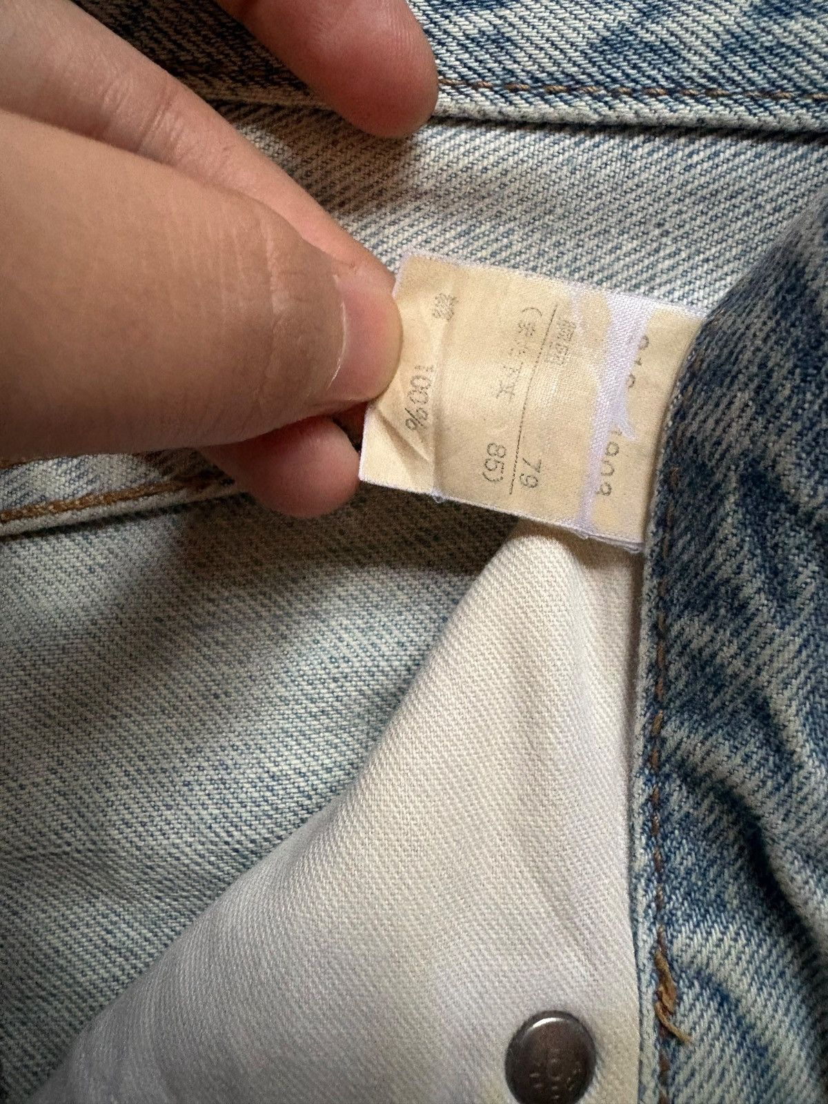 Japanese Brand Vintage Japanese Brand Rusty Mud Wash Distressed Baggy Jeans Size US 31 - 10 Thumbnail