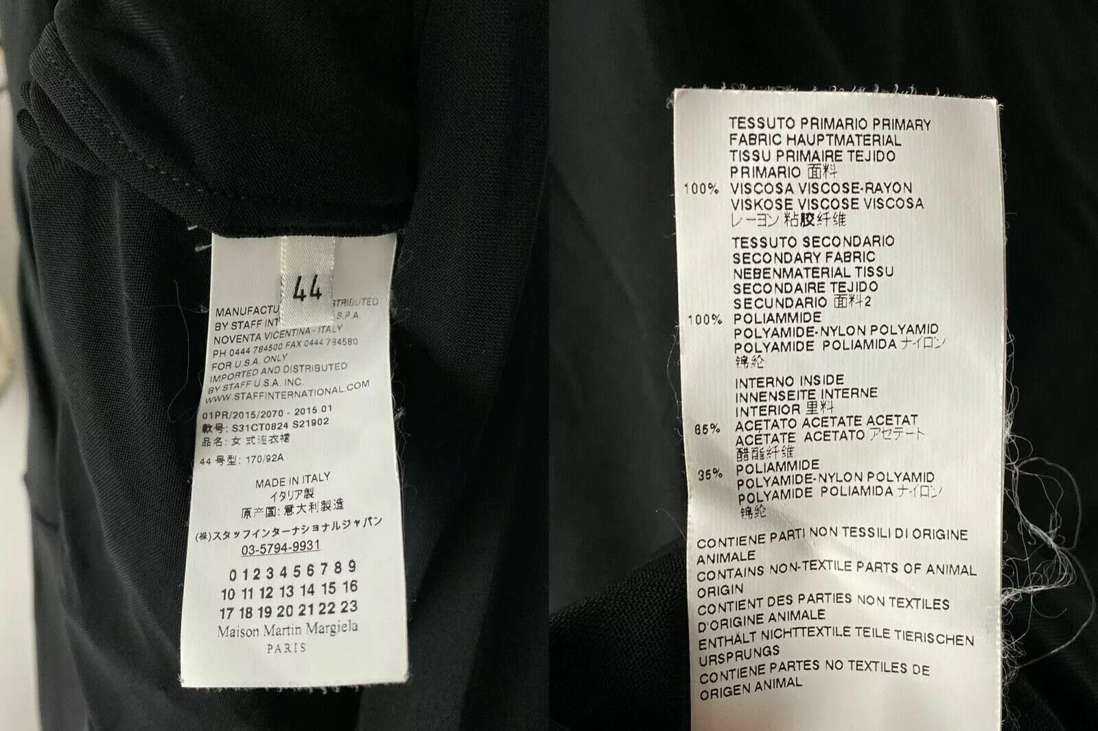 Maison Margiela Maison Martin Margiela Mesh Details Viscose Womens Dress Size M / US 6-8 / IT 42-44 - 12 Thumbnail