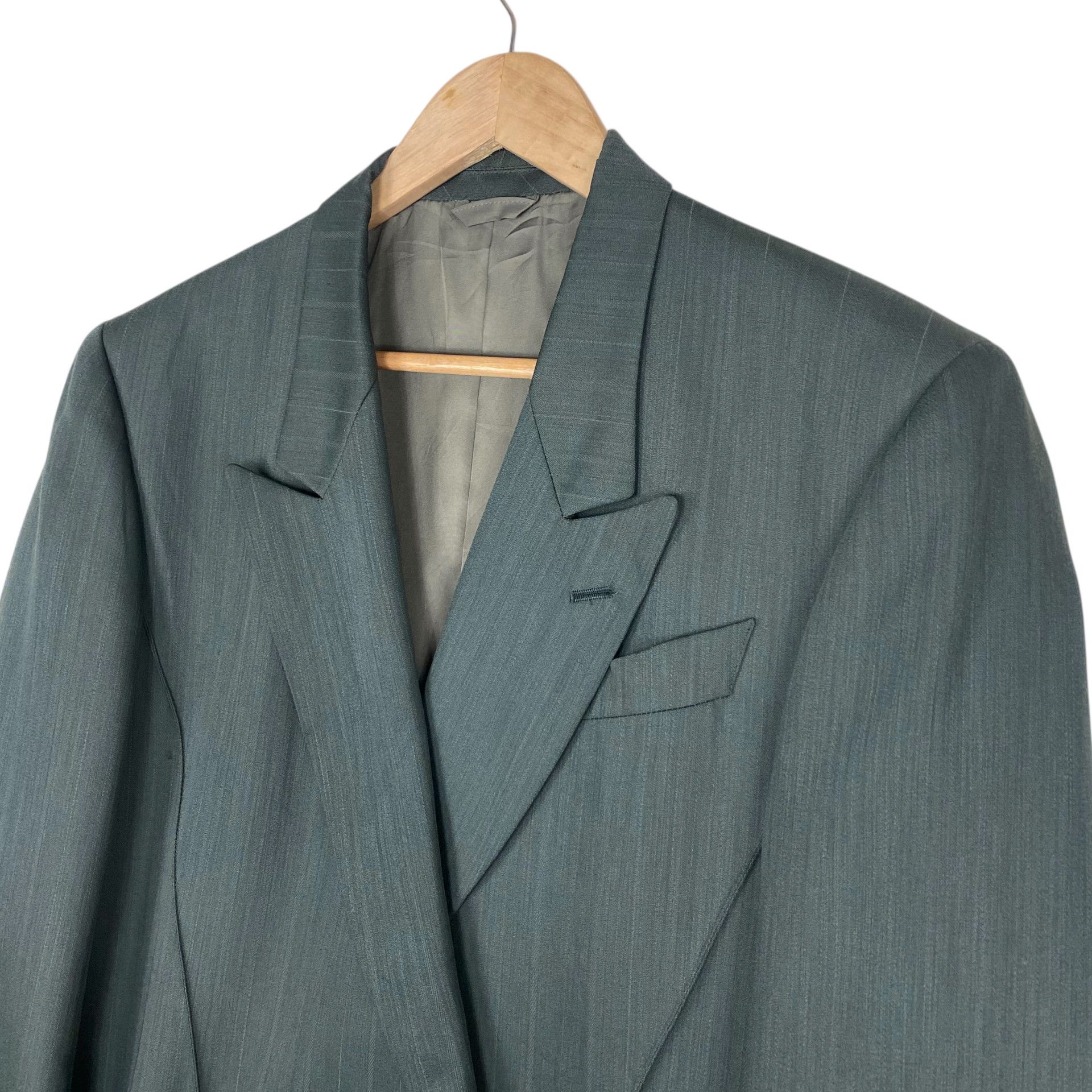 Thierry Mugler 💥THIERRY MUGLER ARCHIVES AW96 DOUBLE BREASTED JACKET Size US M / EU 48-50 / 2 - 7 Thumbnail