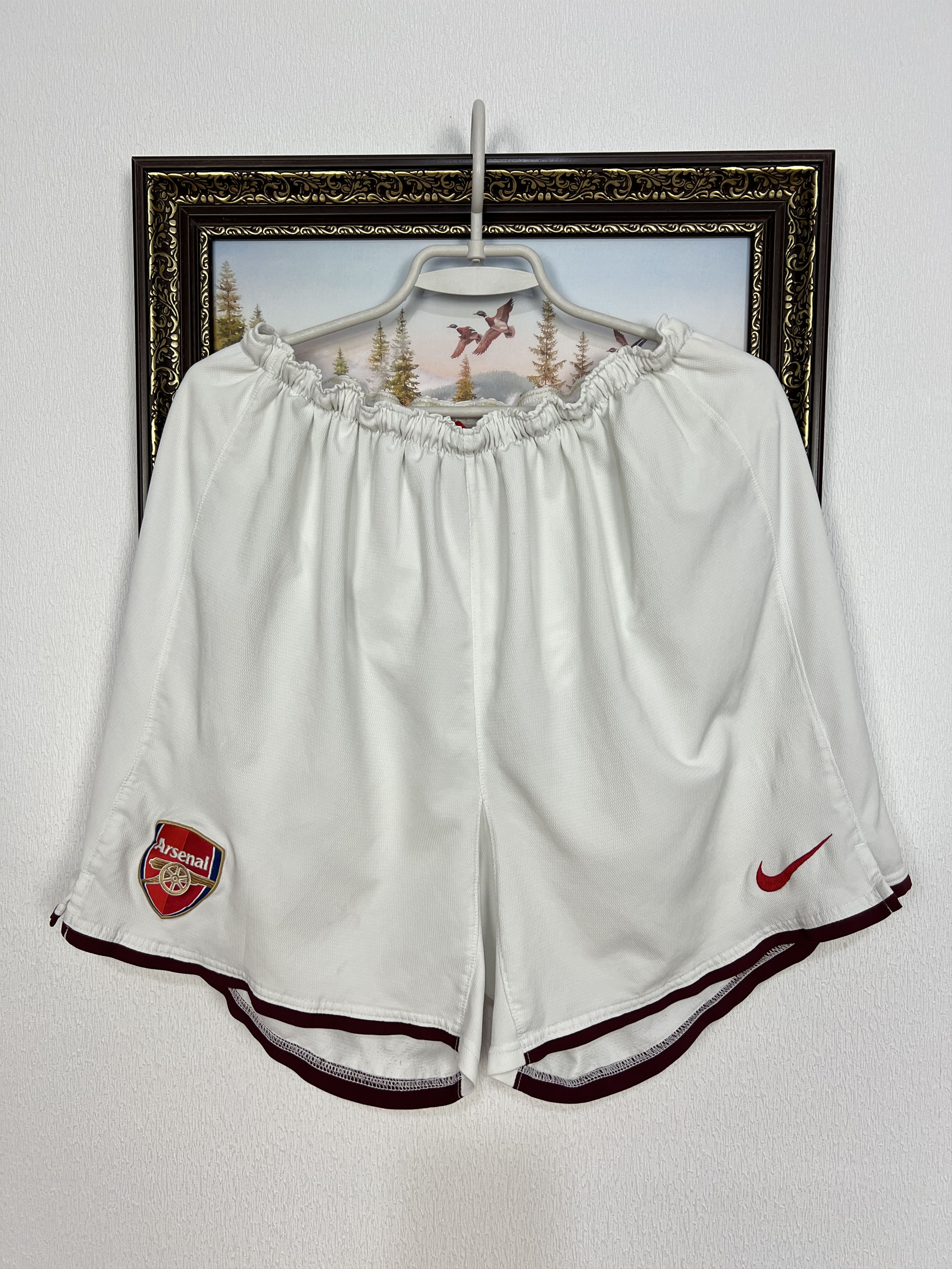 Nike Vintage Arsenal Football Shorts Soccer Gunners Rare Hype Size US 38 / EU 54 - 1 Thumbnail