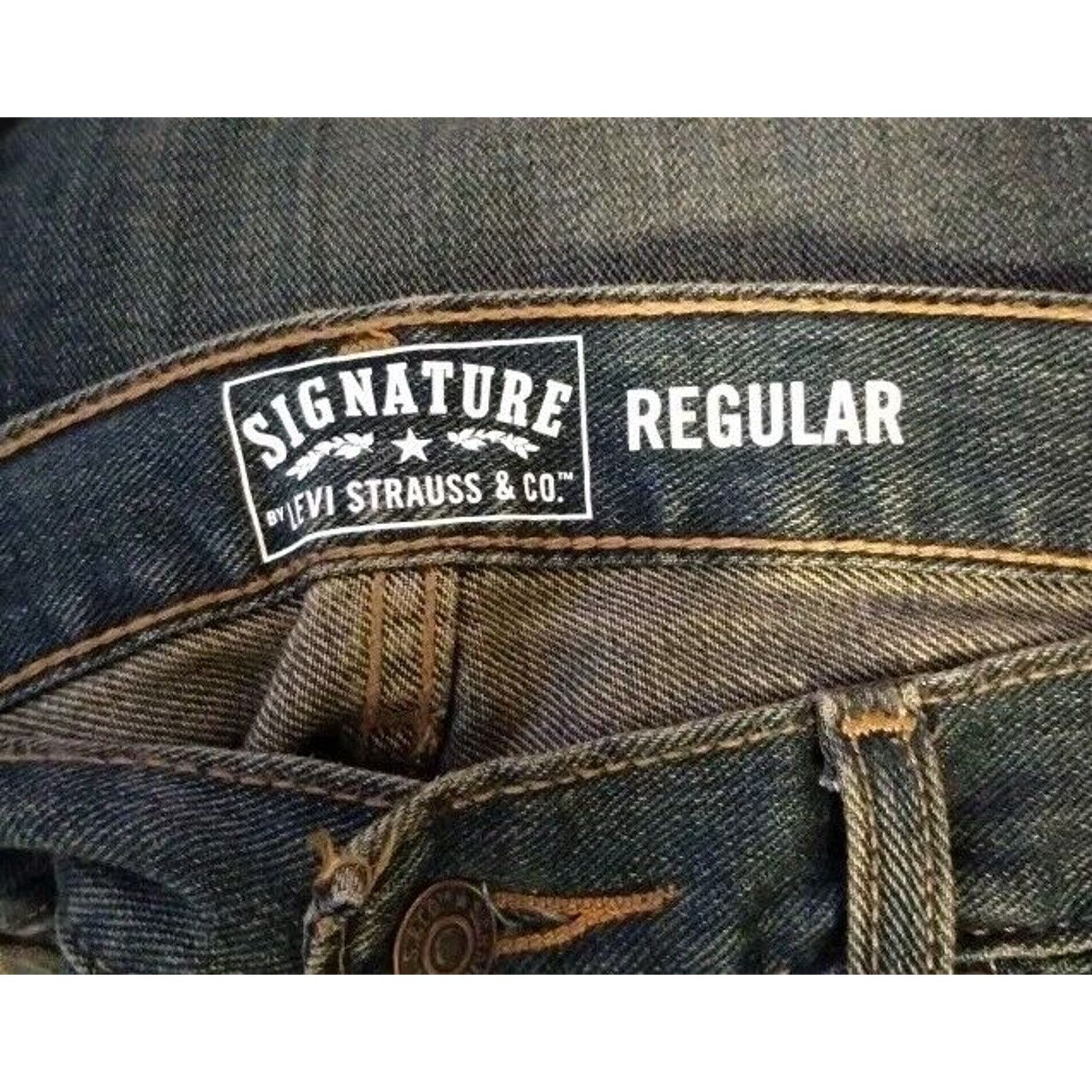 Levi's Vintage Clothing Levi's Strauss Signature Regular Fit Straight Men's 36x30 Size US 36 / EU 52 - 1 Thumbnail