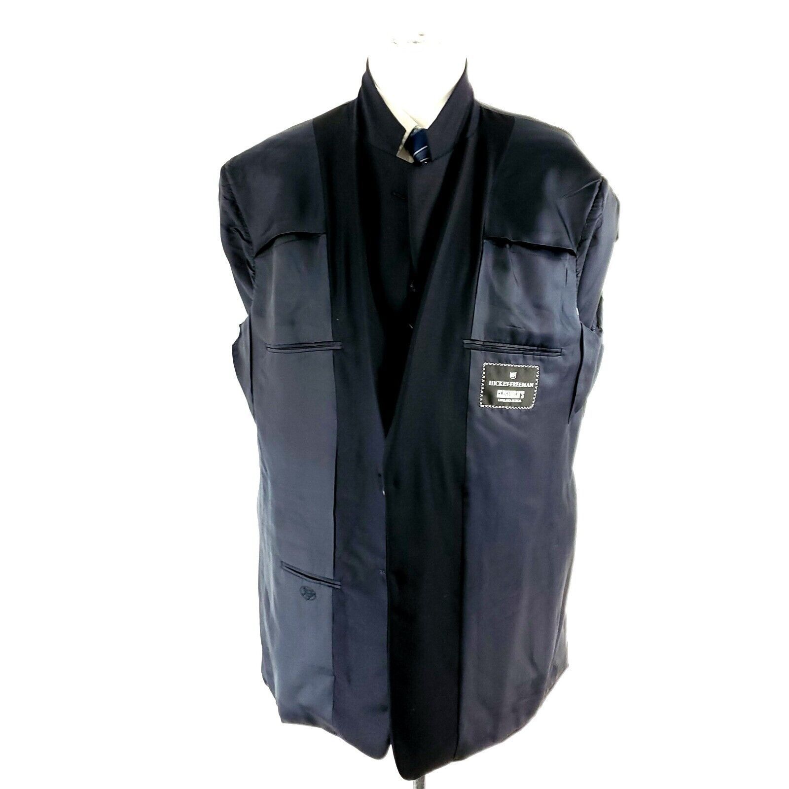 Hickey Freeman Hickey Freeman Boardroom Wool 2 Button Blazer 42R Or Slim Fi Size 42R - 10 Thumbnail