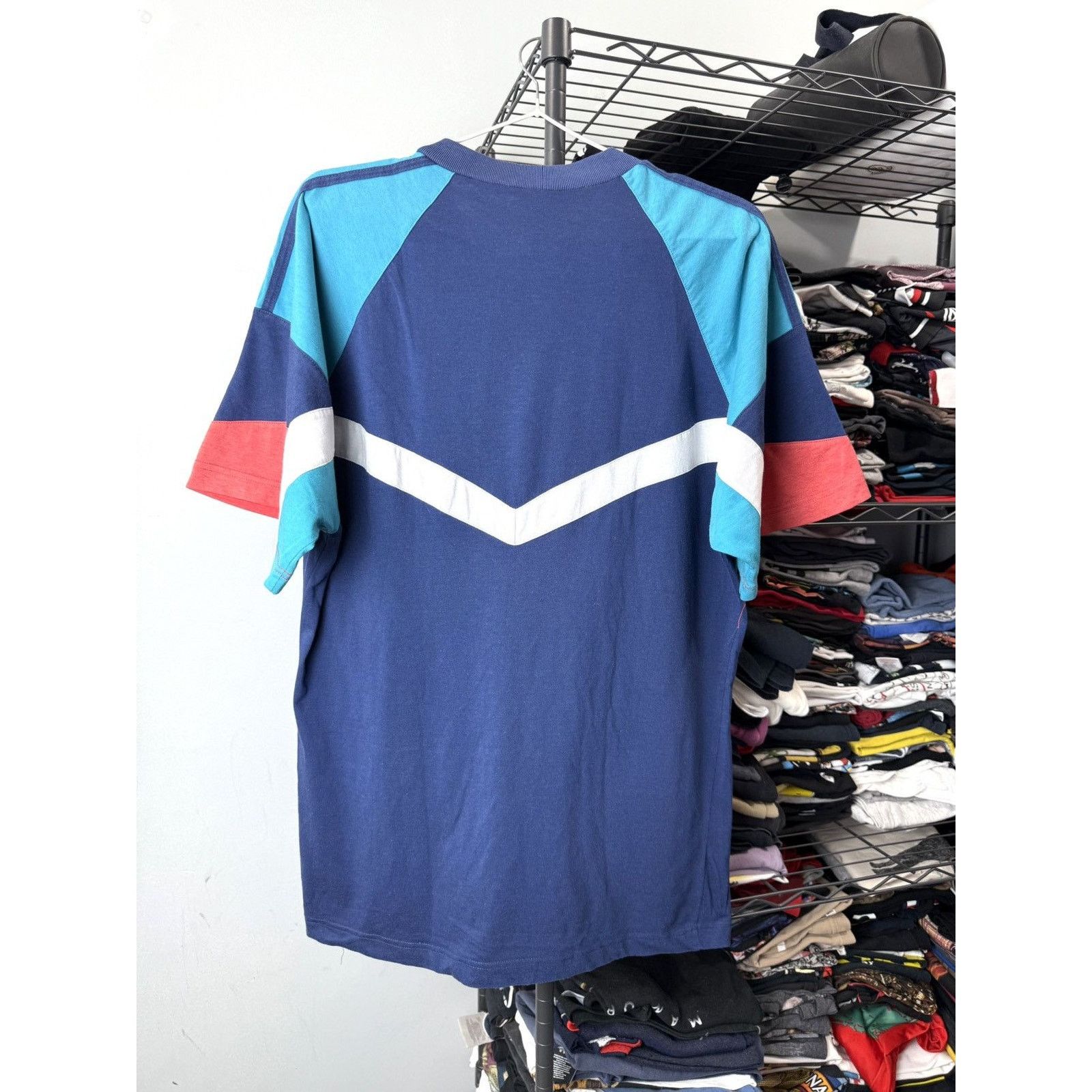 Adidas 80-90’s RARE! Vintage Adidas T Shirt Patch Work Size US L / EU 52-54 / 3 - 2 Thumbnail