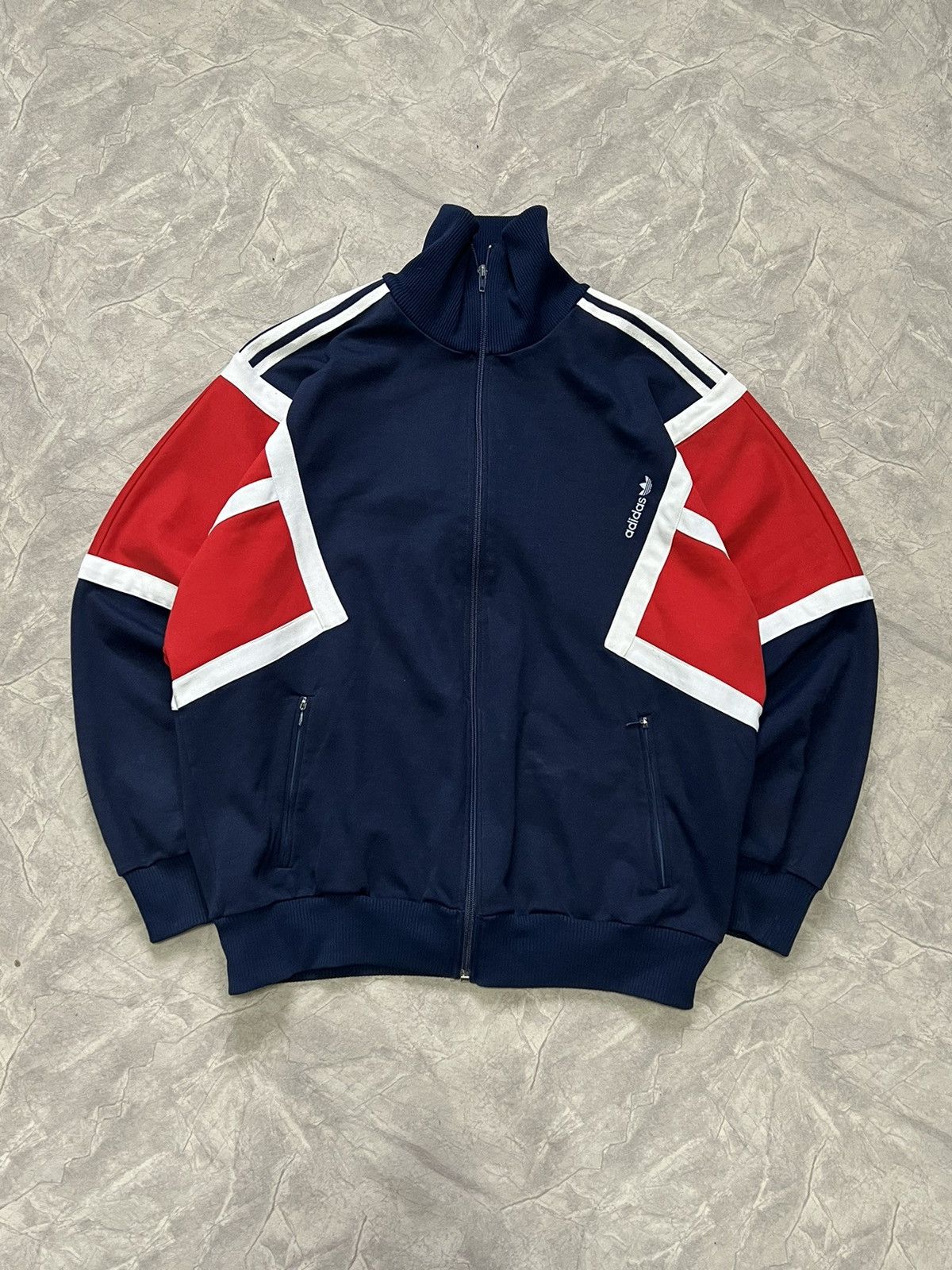 Adidas Vintage Adidas Track Top Jacket Size US L / EU 52-54 / 3 - 1 Thumbnail
