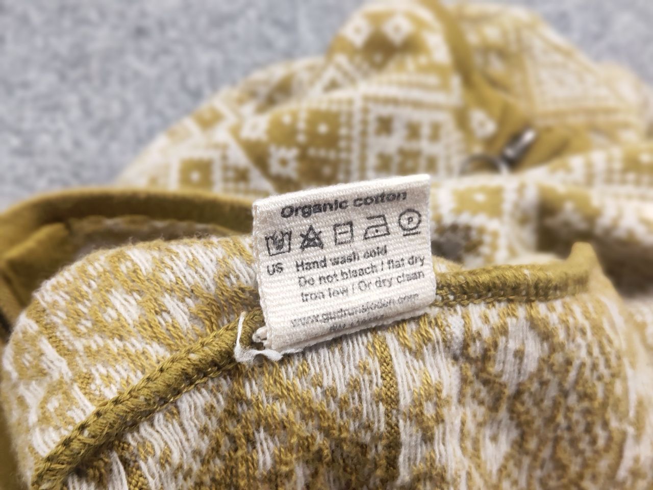Gudrun Sjoden Gudrun Grenz zip Wool Blend Yellow pattern Seater cardigan Size S / US 4 / IT 40 - 13 Thumbnail
