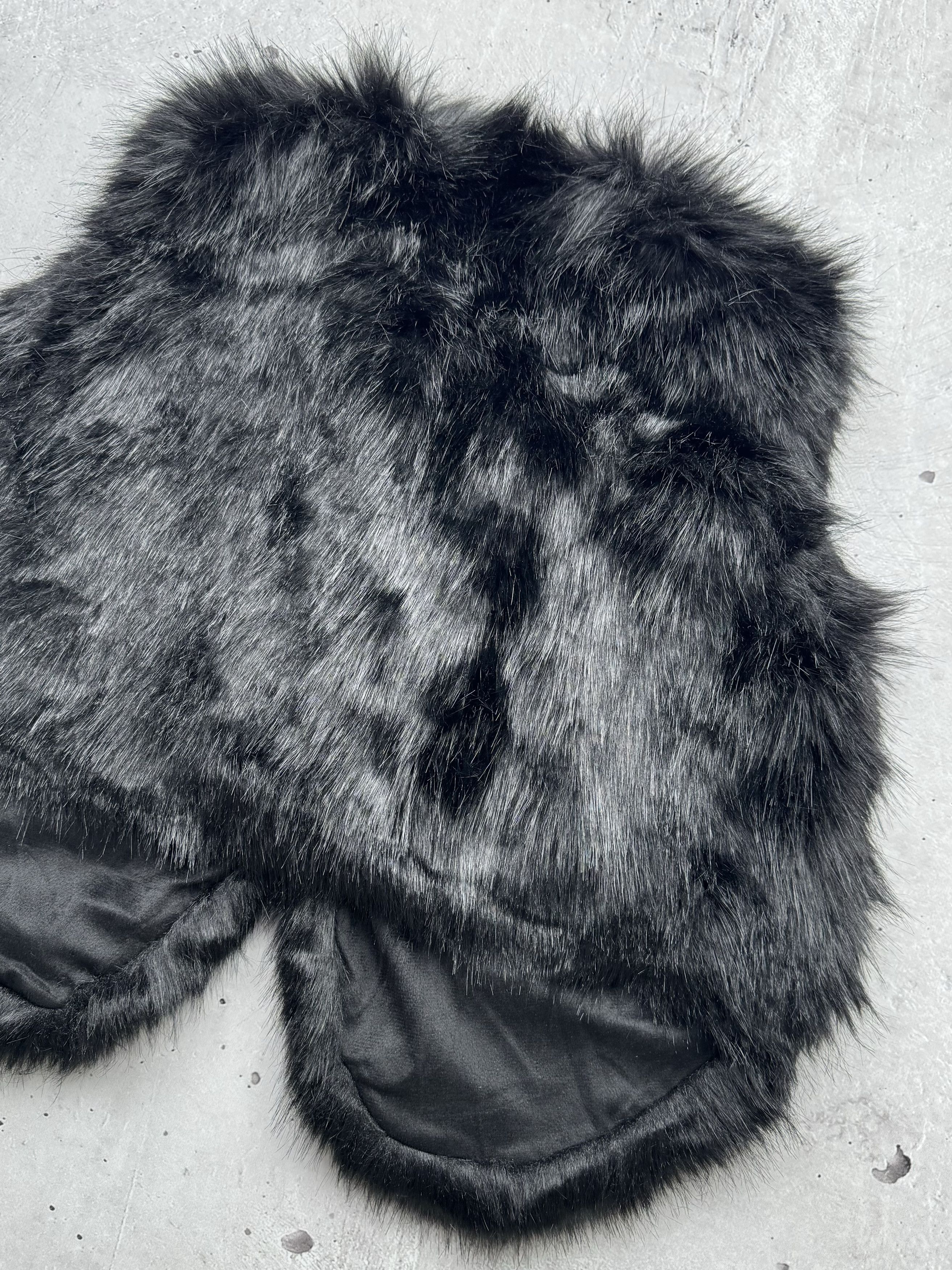 Vintage Vintage Faux Fur Mohair Vest Size S / US 4 / IT 40 - 8 Thumbnail