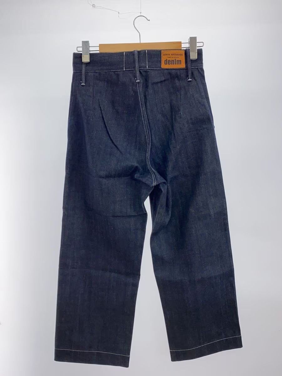 Junya Watanabe High Waisted Wide Leg Denim Jeans - Comme Des Garcons Size US 29 - 2 Thumbnail