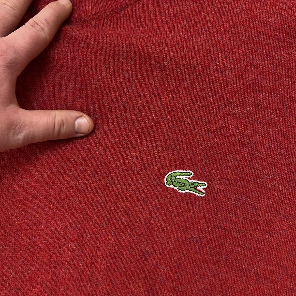 Lacoste Lacoste Vintage 100% Pure Laine Wool Mark Casual Sweater Size US M / EU 48-50 / 2 - 7 Thumbnail