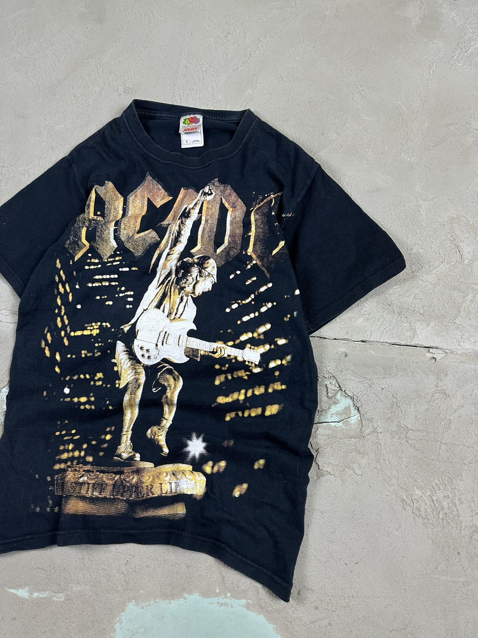 Band Tees 2000s ACDC Rip Tribute Tour Rock Band Promo T-shirt Size US S / EU 44-46 / 1 - 5 Thumbnail