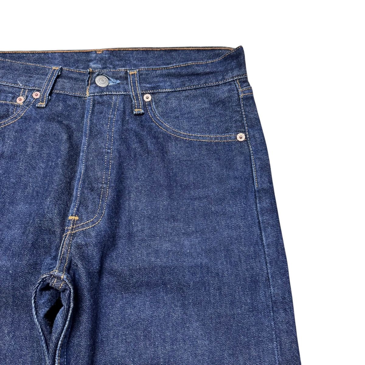 Levi's Vintage Levis 501 Dark Blue Denim Jeans Size US 29 - 5 Thumbnail