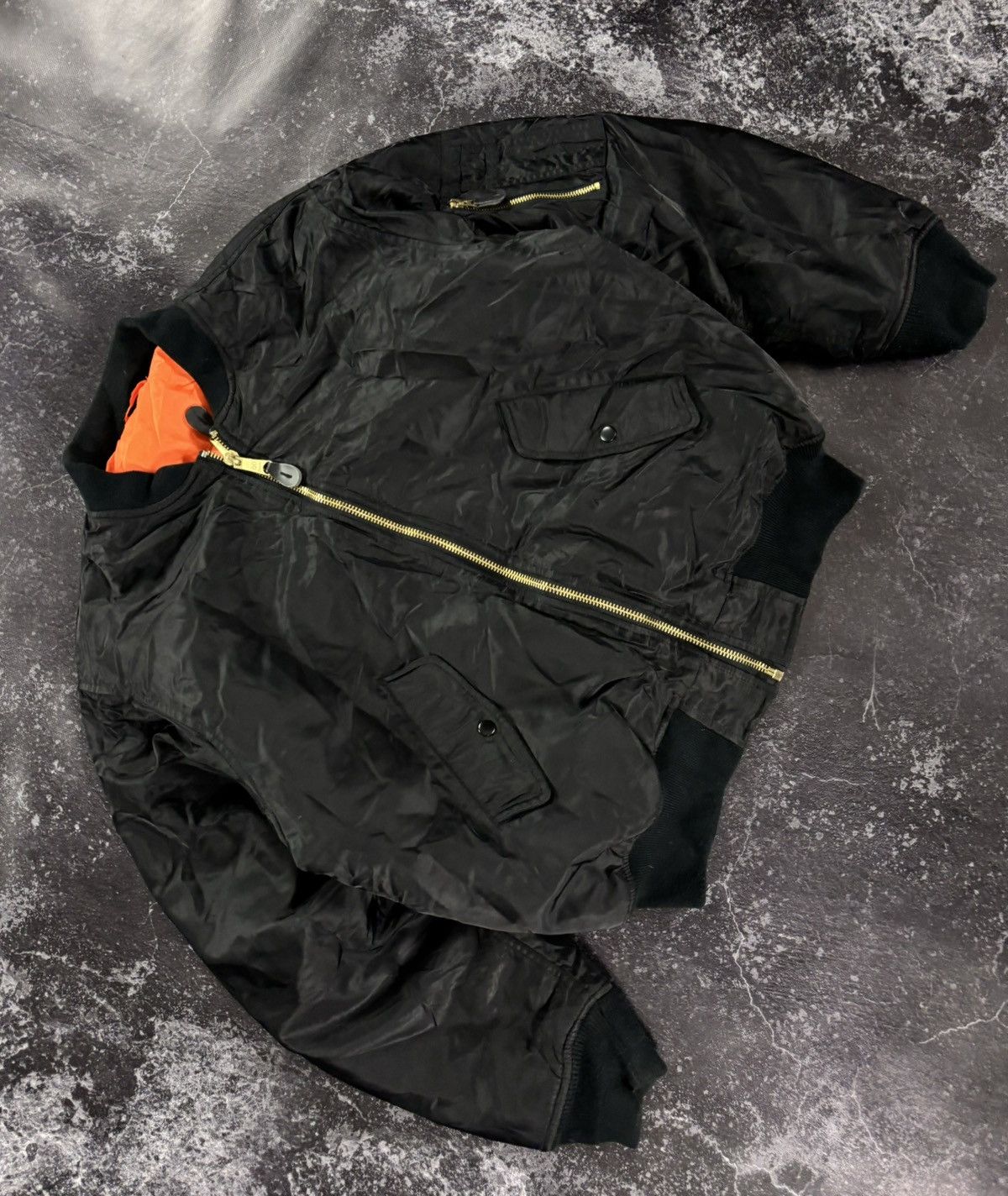 Brandit × Vintage Brandit Boxy MA-1 bomber jacket Size US L / EU 52-54 / 3 - 2 Thumbnail