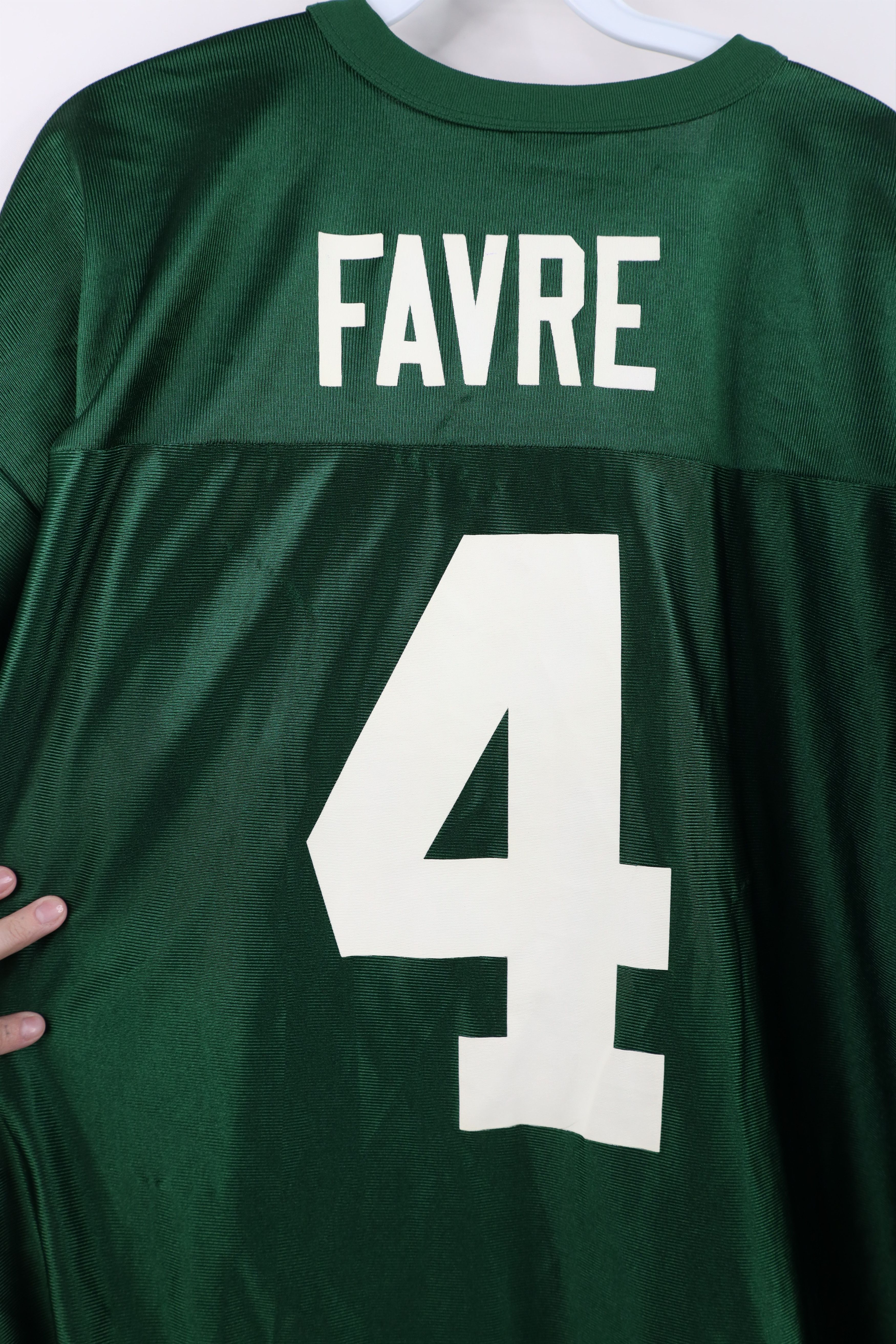 Vintage Vintage 90s Green Bay Packers Football Jersey Green #4 Size US XL / EU 56 / 4 - 12 Thumbnail
