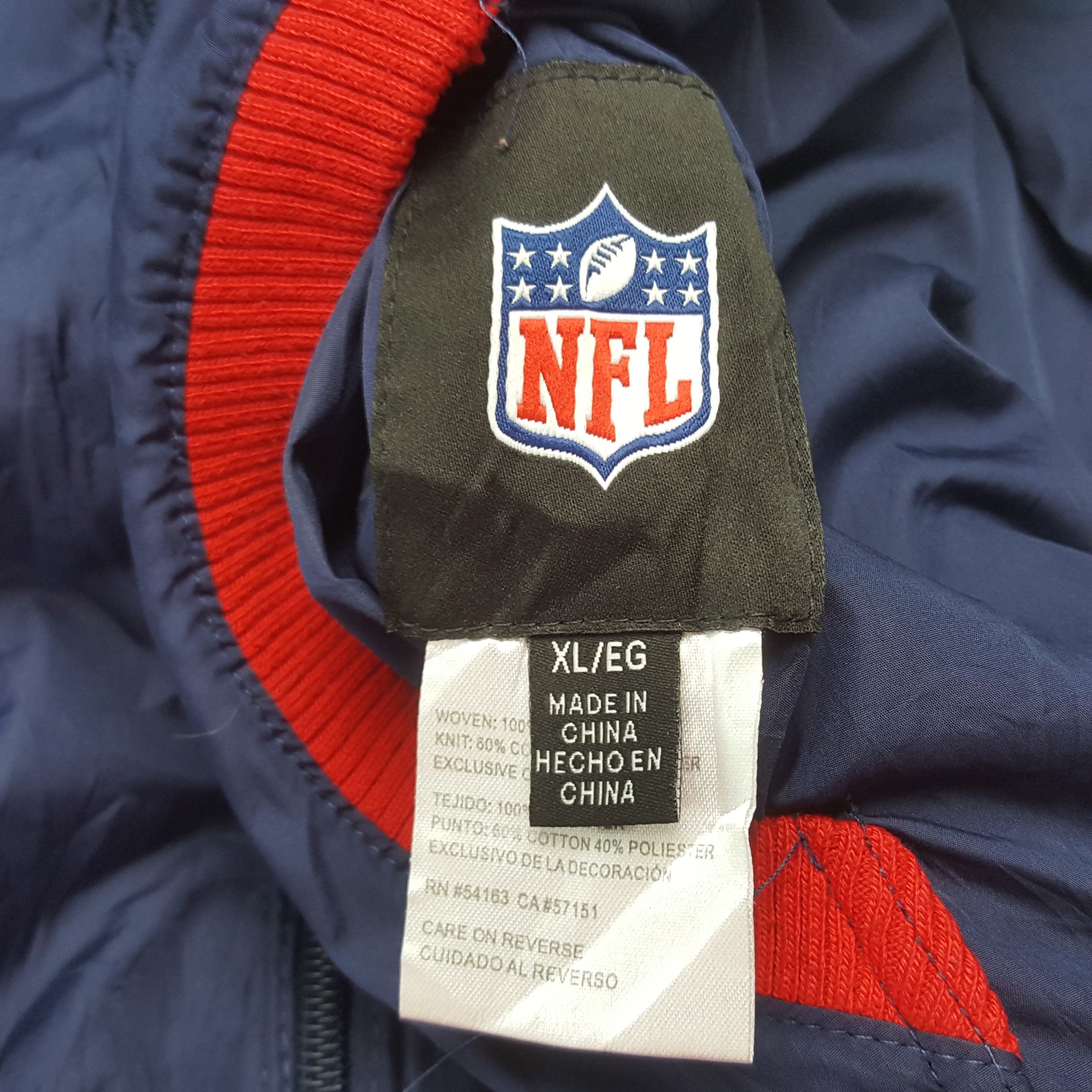 NFL × Vintage Vintage New England Patroits Reversible Sport Hoodies C288N2 Size US XL / EU 56 / 4 - 11 Thumbnail