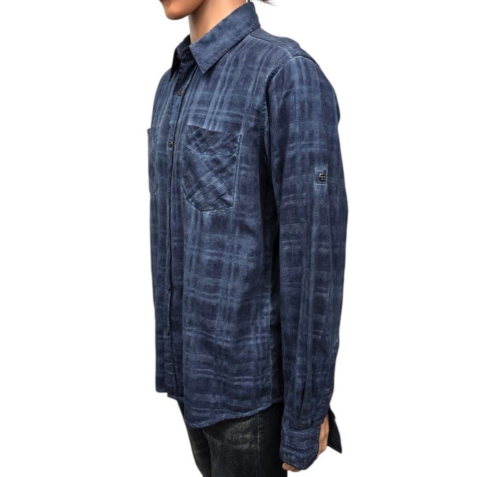 Affliction Affliction Black Premium Shirt Plaid Roll tab Sleeve 2Pocket Size US L / EU 52-54 / 3 - 11 Thumbnail