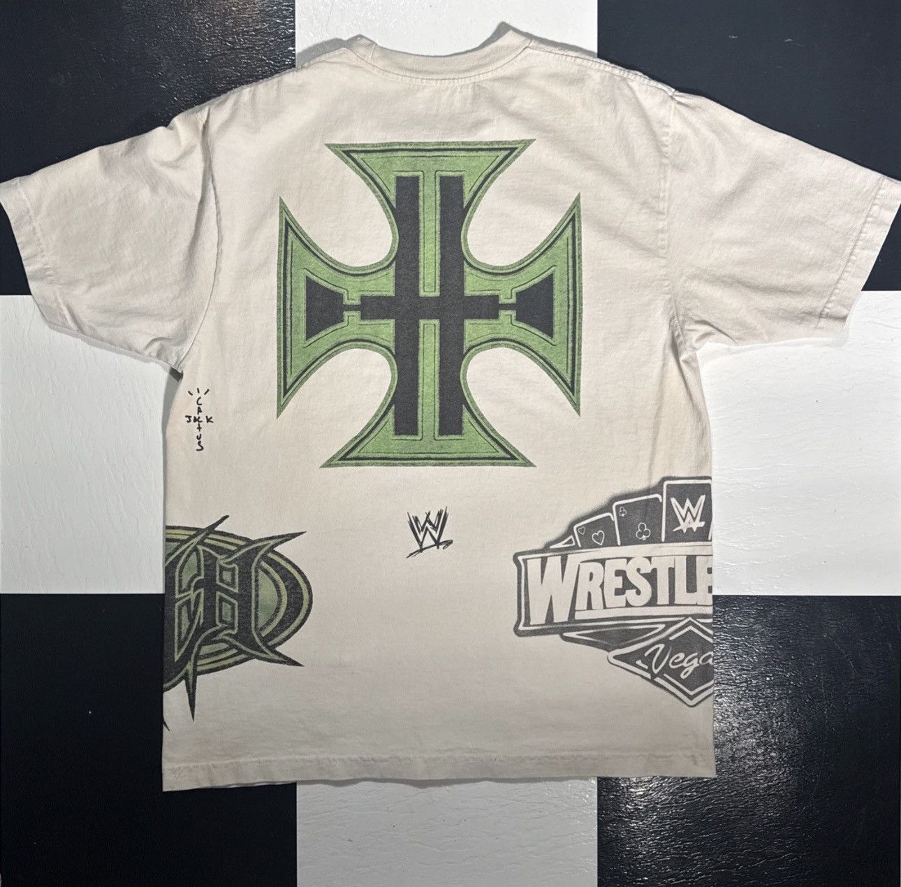 Travis Scott × WWE WWE WrestleMania I Am The Game Triple H Travis Scott T-Shirt Size US L / EU 52-54 / 3 - 2 Thumbnail