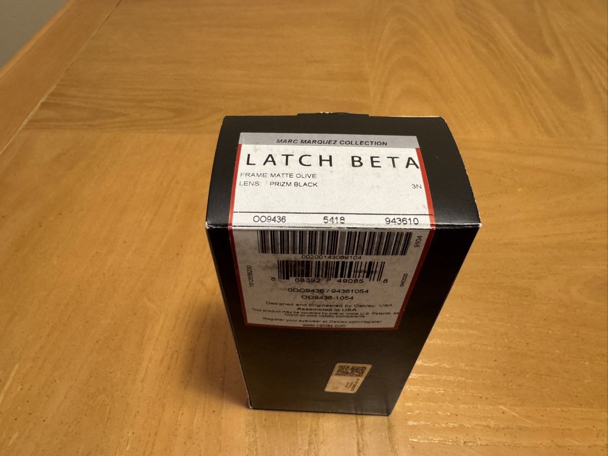 Oakley Oakley- Latch Beta- Frame Matte Olive- Lens Prizm Black Size ONE SIZE - 15 Thumbnail