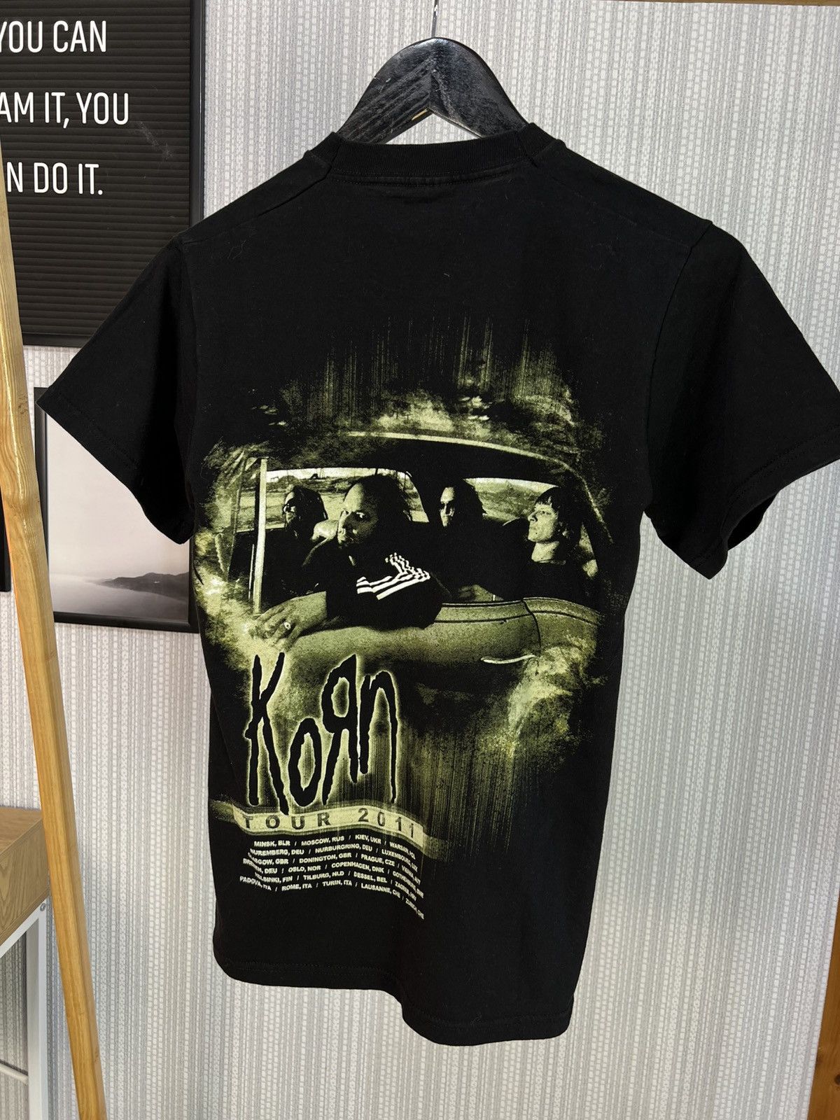 Vintage KORN 2011 Vintage Merchandise T-shirt Size US S / EU 44-46 / 1 - 6 Thumbnail