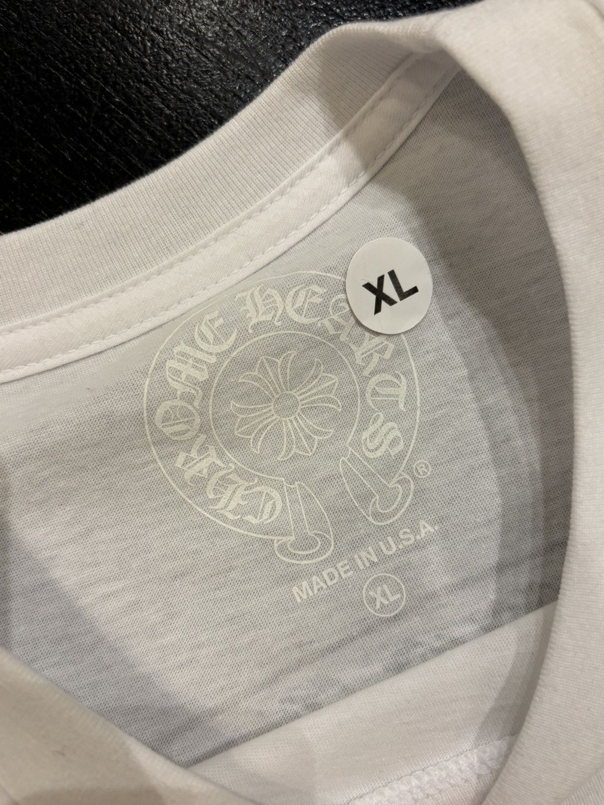 Chrome Hearts Chrome Hearts Scroll Tee - White Size US XL / EU 56 / 4 - 3 Thumbnail