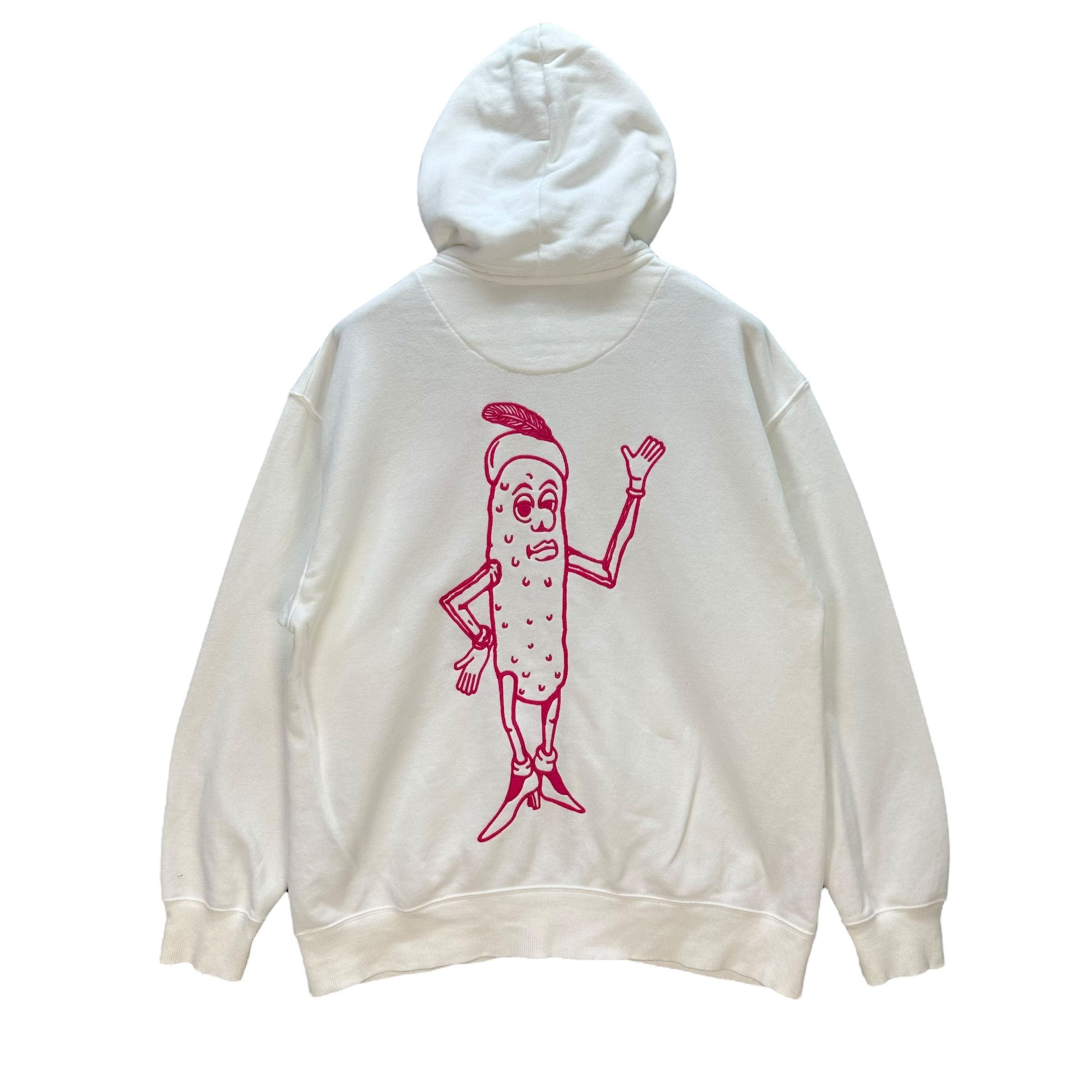Japanese Brand Kim Jones Sweating Banana White Zipper Hoodies #9179-66 Size US L / EU 52-54 / 3 - 1 Thumbnail