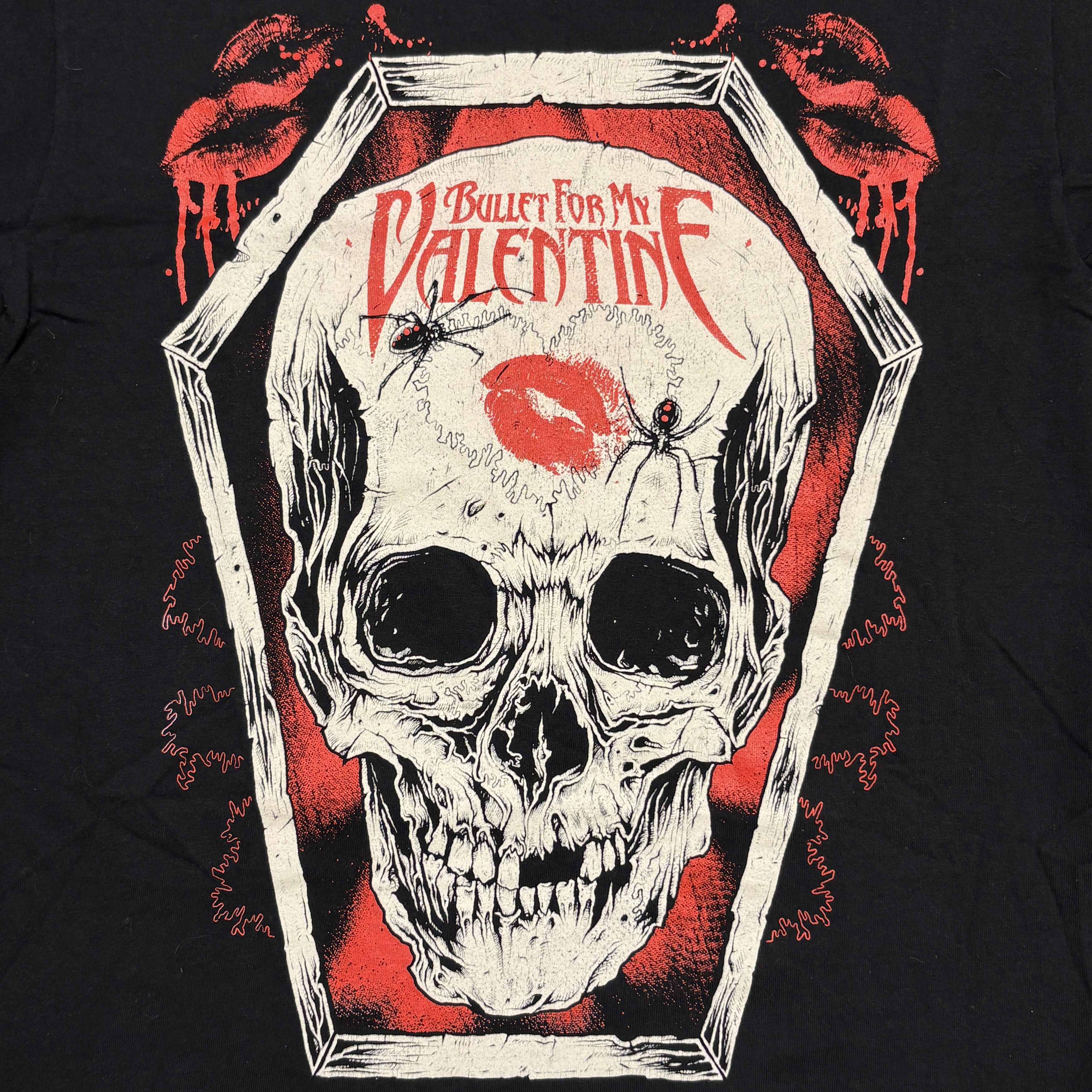 Band Tees Vintage Bullet For My Valentine Shirt Y2K Metalcore Band Tee Size US L / EU 52-54 / 3 - 5 Thumbnail