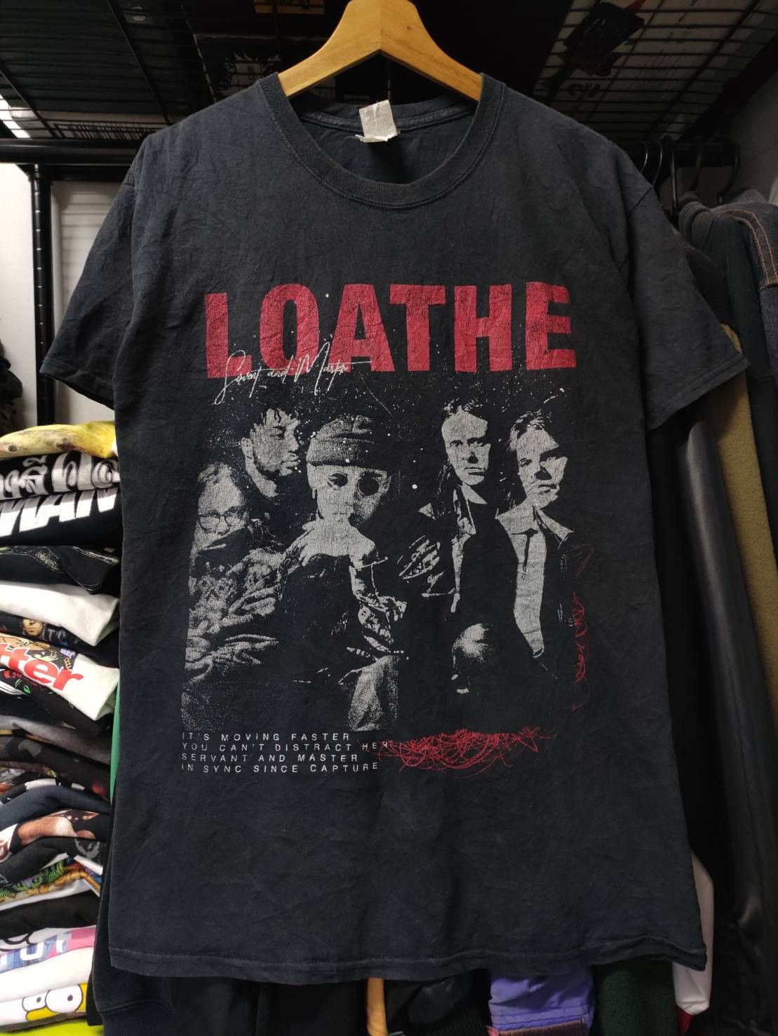 Band Tees Laothe " Servant and Master " Single Promo T-Shirt Size US L / EU 52-54 / 3 - 2 Thumbnail