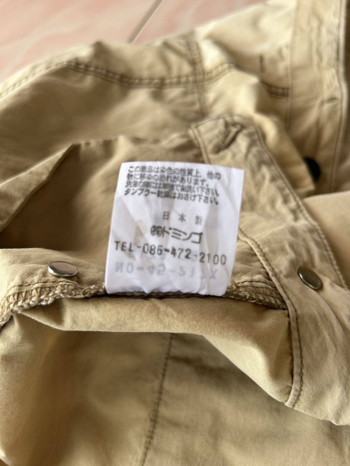 Japanese Brand Domingo Short Monkey Pant ( Sunfaded) Size US 30 / EU 46 - 12 Thumbnail