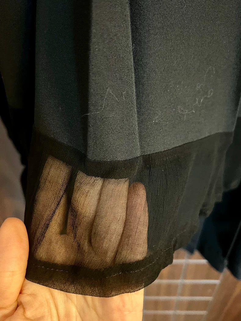 Comme des Garcons Comme Des Garcons size S Patchwork tulle wool pleated skir Size 24" / US 00 / IT 34 - 4 Thumbnail