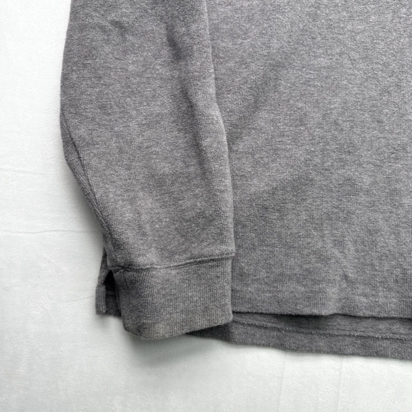 Polo Ralph Lauren Polo Ralph Lauren Mens Sweater 1/4-Zip Gray L 100% Cotton Size US L / EU 52-54 / 3 - 4 Thumbnail