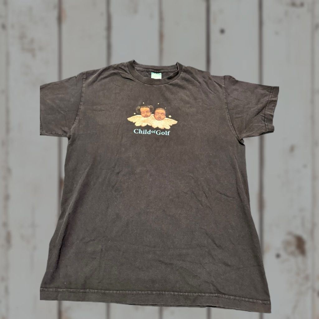 Golf Wang VINTAGE Golf Wang Child Of Golf Cherub Tee Mens M Streetwear Black T-Shirt Size US M / EU 48-50 / 2 - 1 Thumbnail