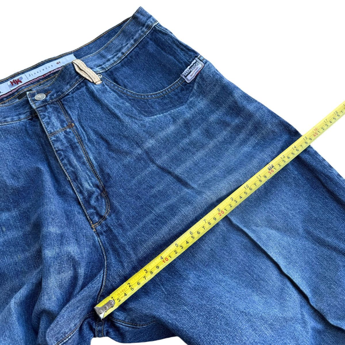 Fubu × Southpole 11” LEG OPENING HARD KNOCK JEANSWEAR Y2K WIDE LEG BAGGY JNCO Size US 40 / EU 56 - 12 Thumbnail