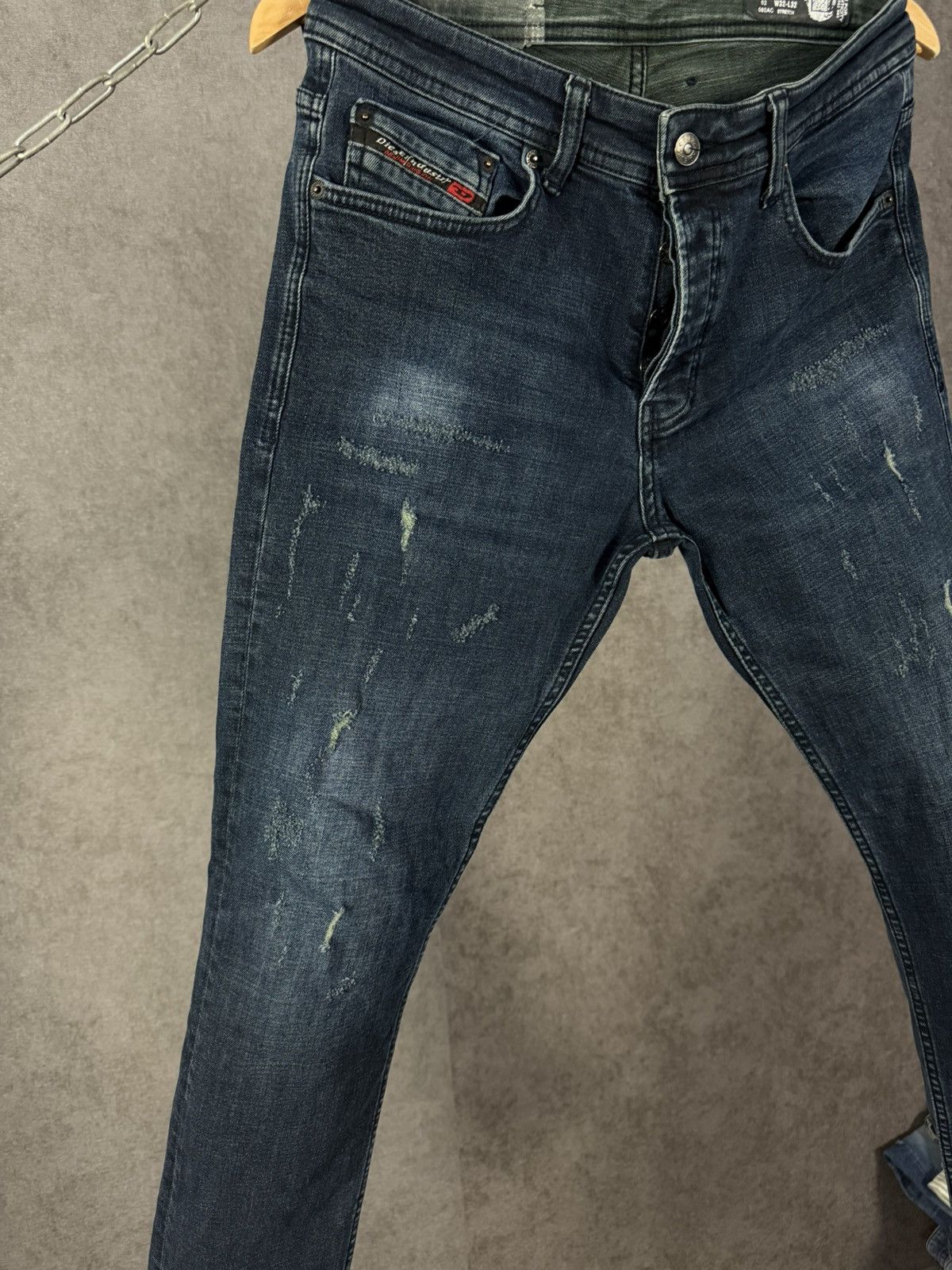 Diesel Diesel tepphar designer distressed denim jeans Size US 31 - 4 Thumbnail