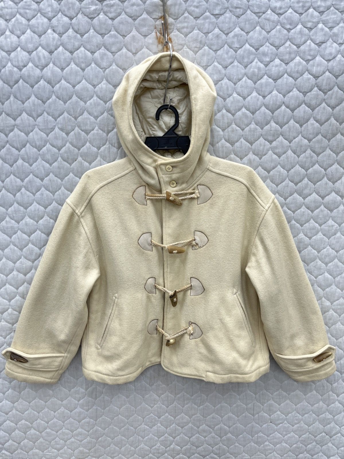 Issey Miyake 🔥🔥🔥ARCHIVE VTG ISSEY MIYAKE HOODIE DUFFLE CROP JACKET Size M / US 6-8 / IT 42-44 - 1 Thumbnail