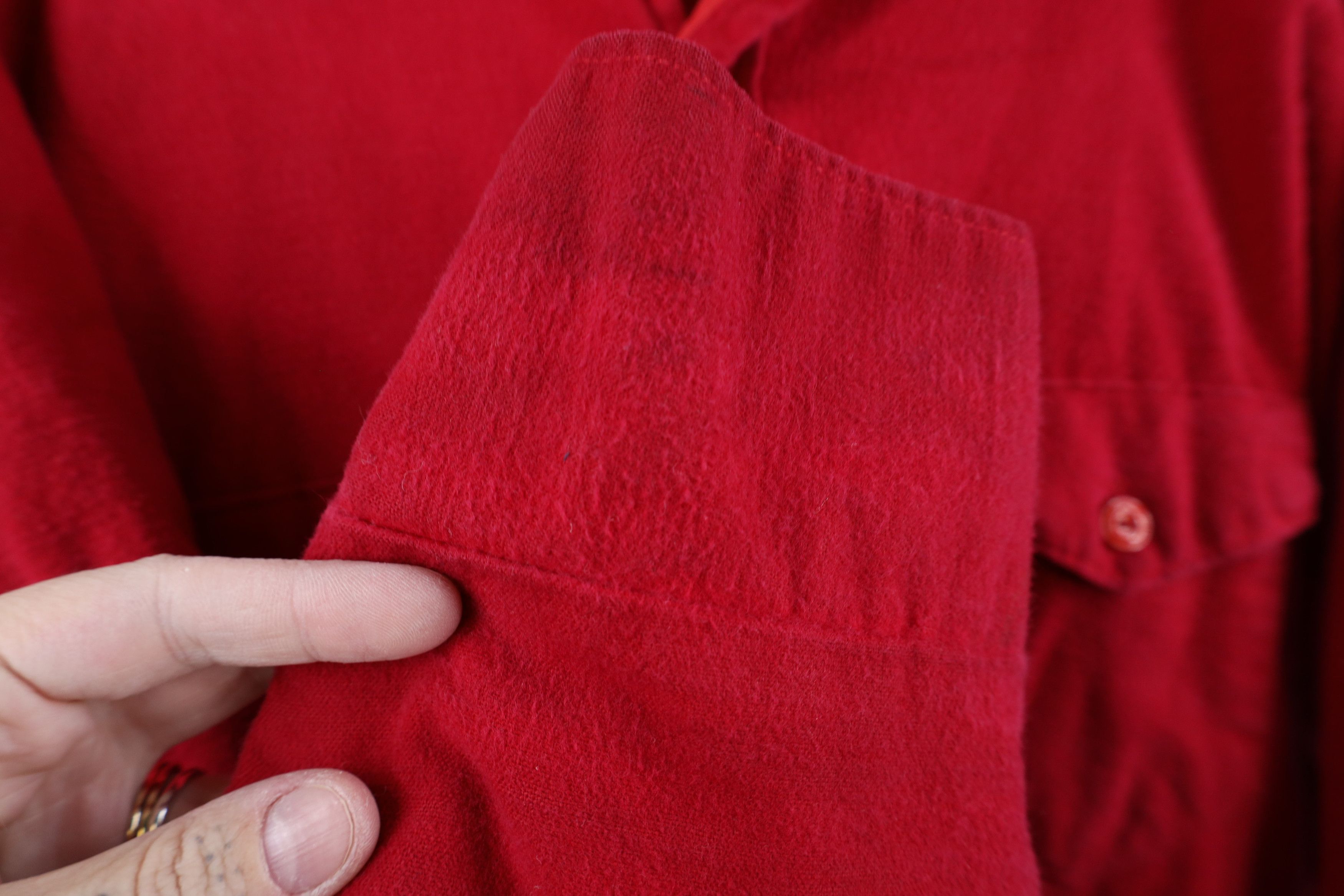 Vintage Vintage 70s Streetwear Chamois Cloth Shirt Jacket USA Size US XL / EU 56 / 4 - 5 Thumbnail