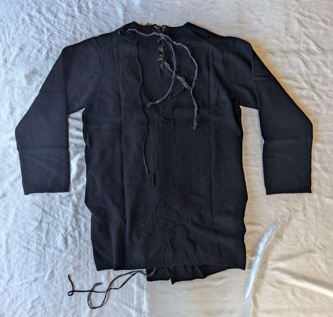 Yohji Yamamoto POUR HOMME 22AW KNIT LONG CARDIAN HE‐K80‐185 Size US L / EU 52-54 / 3 - 3 Thumbnail
