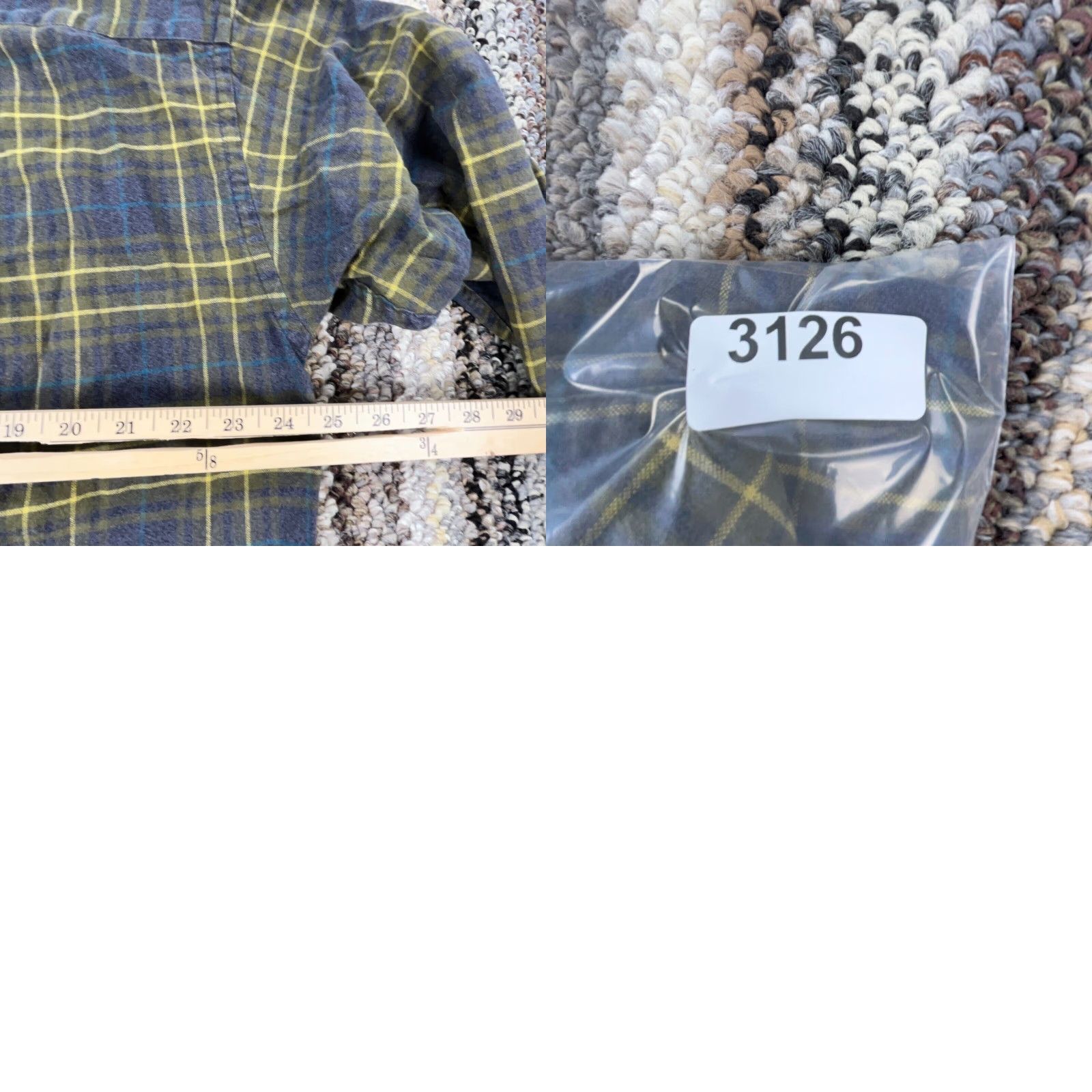 Banana Republic VINTAGE Banana Republic Button-Up Shirt Men Large Blue Green Flannel Plaid/Check Casual Workwear - Mens Size US L / EU 52-54 / 3 - 8 Thumbnail