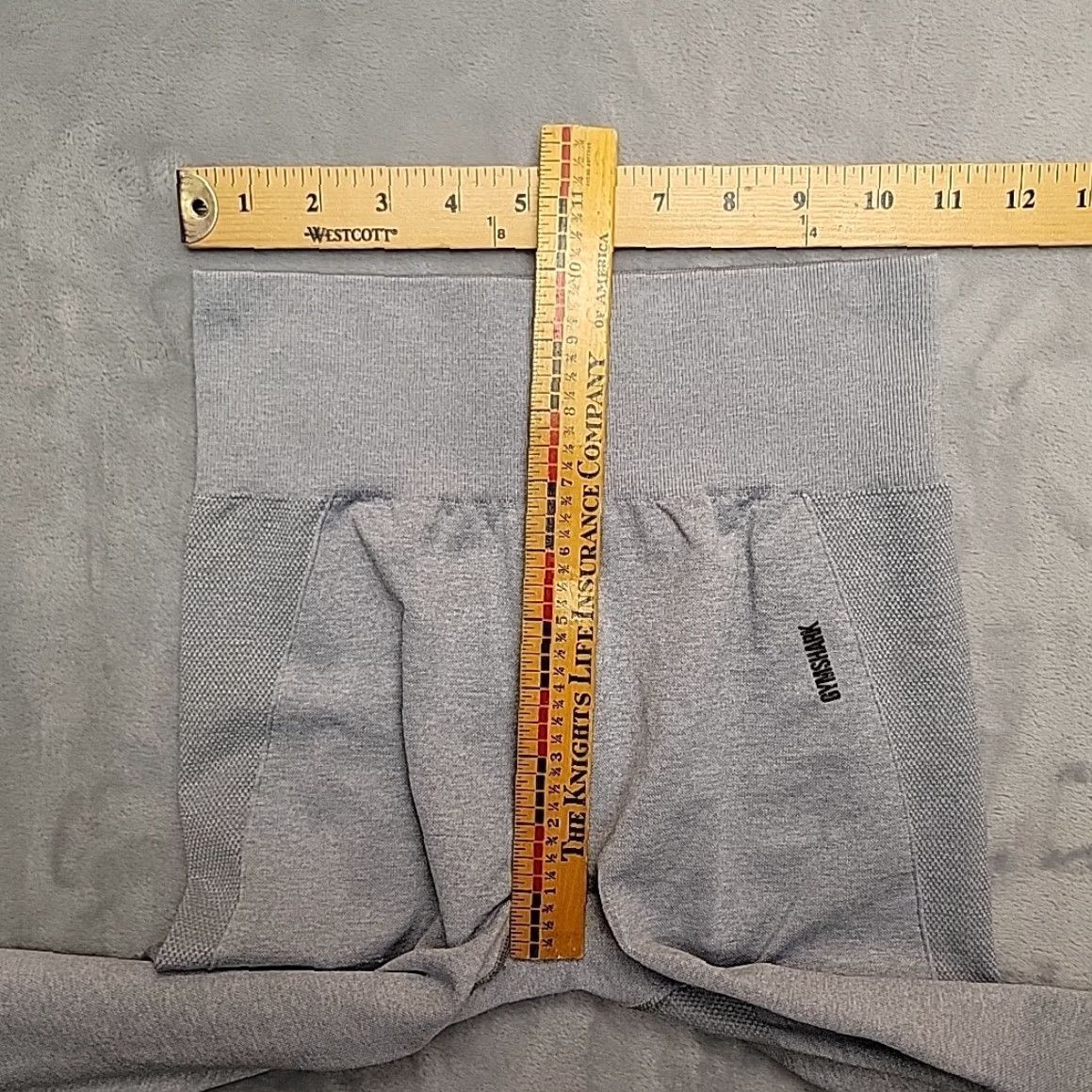 Gymshark Gymshark Leggings Womens Small Gray Performance Blend Activewear Stretch Pants Size 28" / US 6 / IT 42 - 7 Thumbnail
