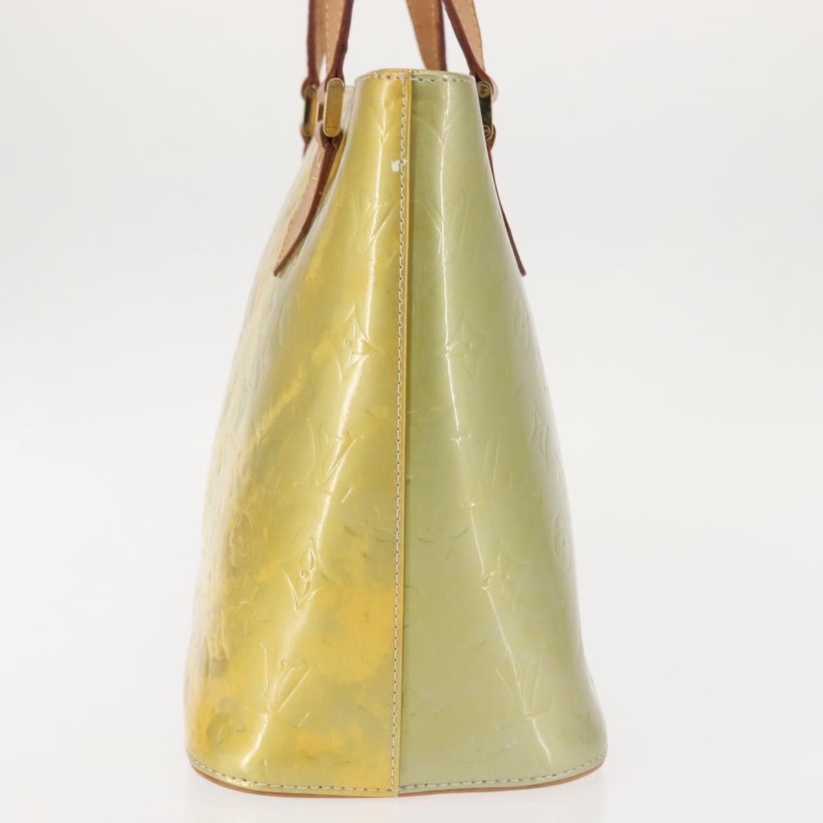 Louis Vuitton LOUIS VUITTON Monogram Vernis Houston Hand Bag Gris M91053 Size ONE SIZE - 4 Thumbnail