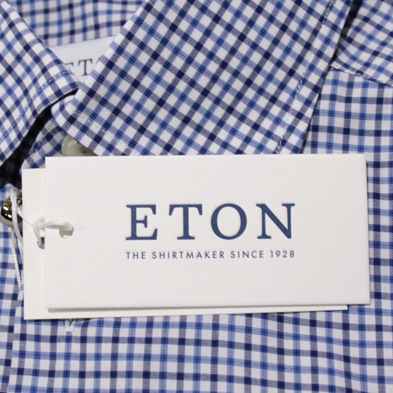 Eton Eton New with tags Shirt Size S US In Blue Size US S / EU 44-46 / 1 - 2 Thumbnail