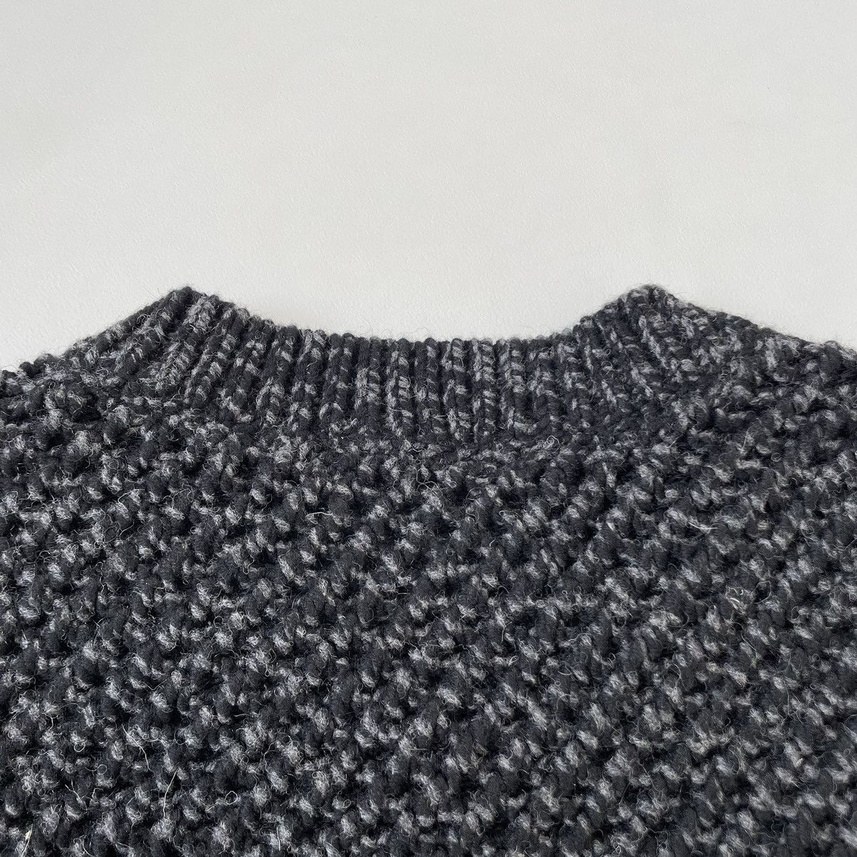 Craig Green Sample Textured Black Wool Sweater Vest Size US M / EU 48-50 / 2 - 11 Thumbnail