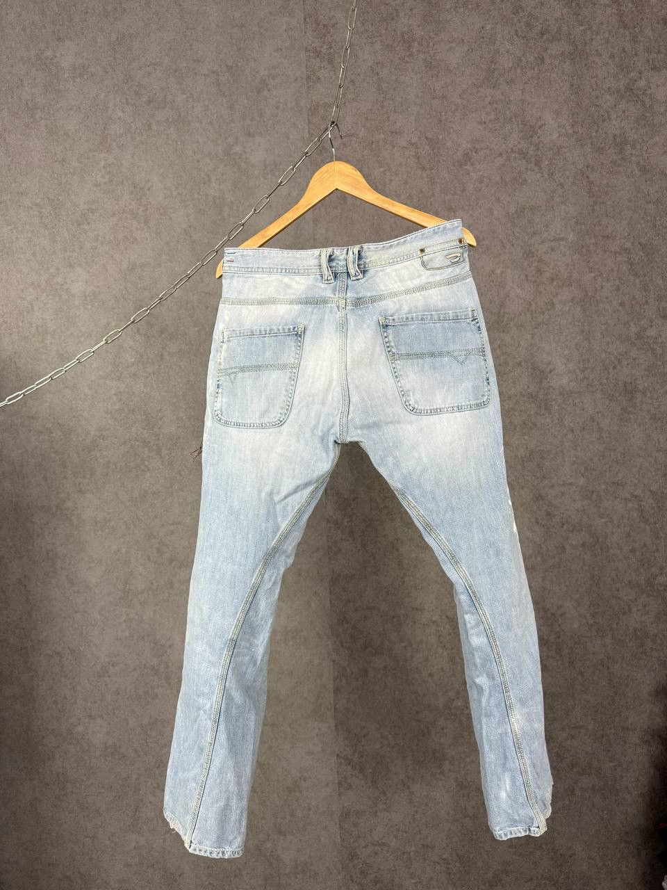 Diesel Diesel Preeto vintage designer big logo jeans Size US 33 - 6 Thumbnail