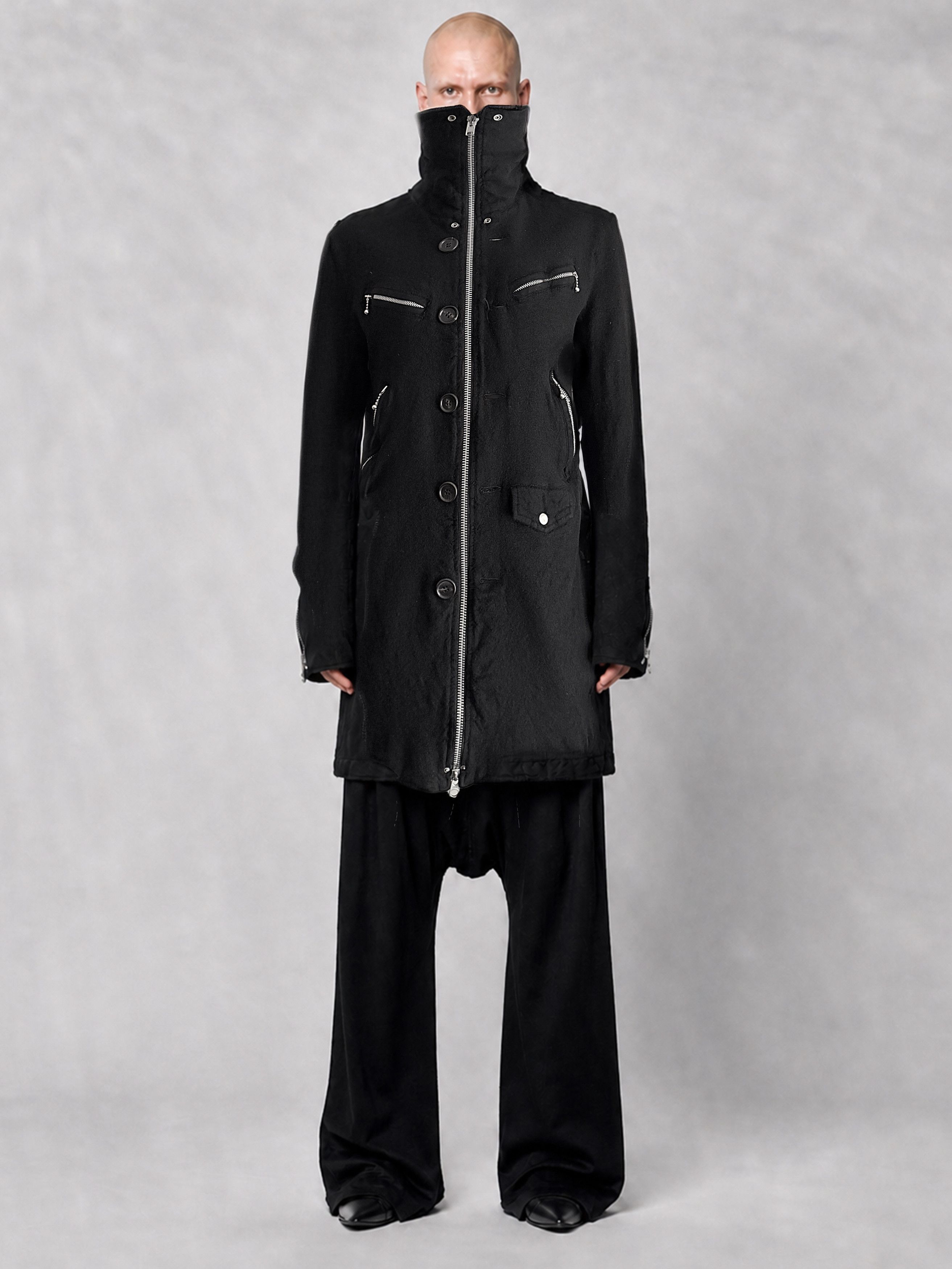 Junya Watanabe Runway FW'07 Archive Piece Boiled Milled Wool Size US M / EU 48-50 / 2 - 9 Thumbnail