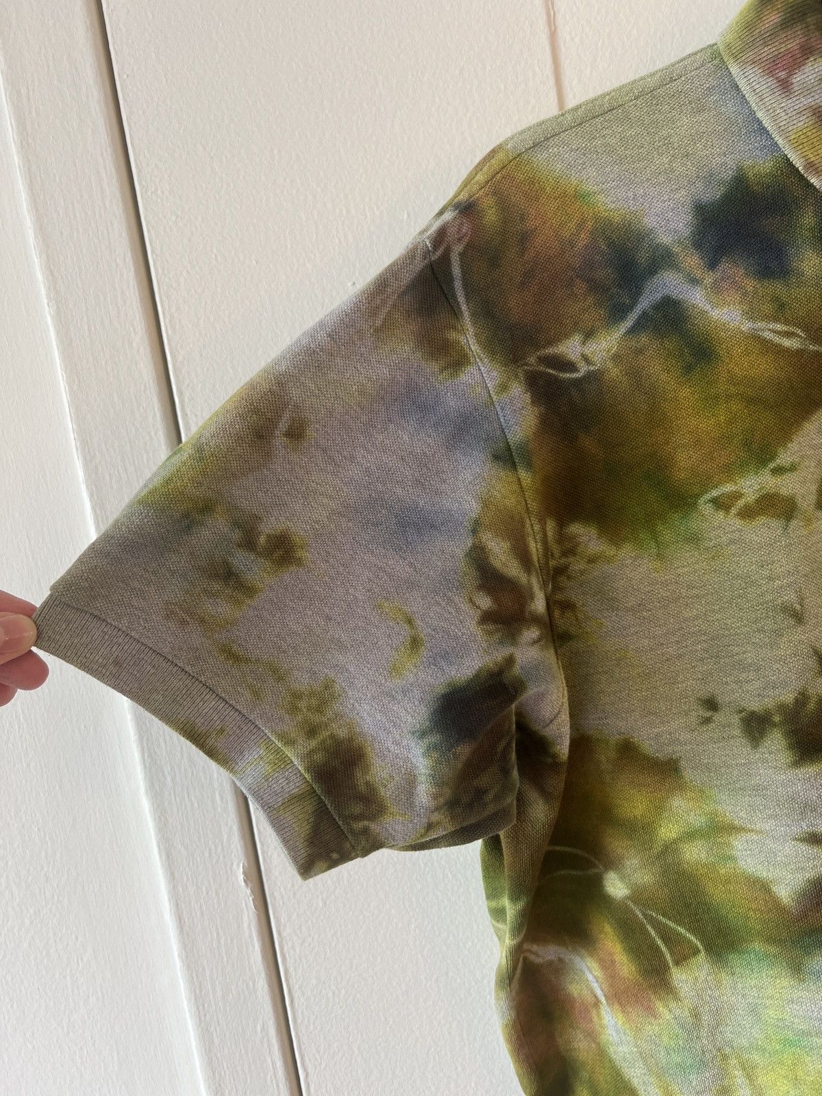 Lacoste Lacoste Hand Tie Dyed Polo (one of a kind) Size US XL / EU 56 / 4 - 5 Thumbnail