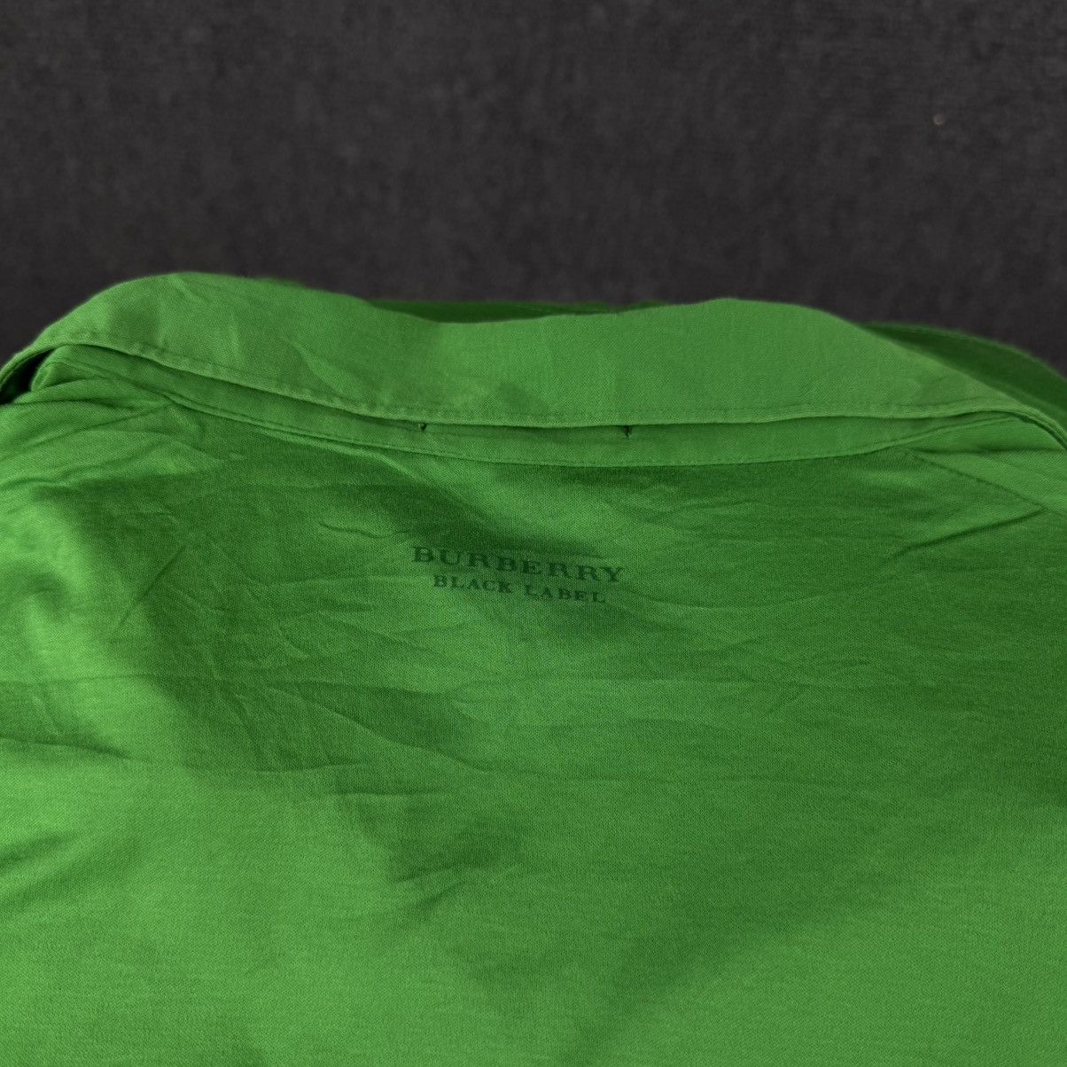 Burberry Burberry Black Label polo shirt in a vibrant green hue Size US M / EU 48-50 / 2 - 8 Thumbnail