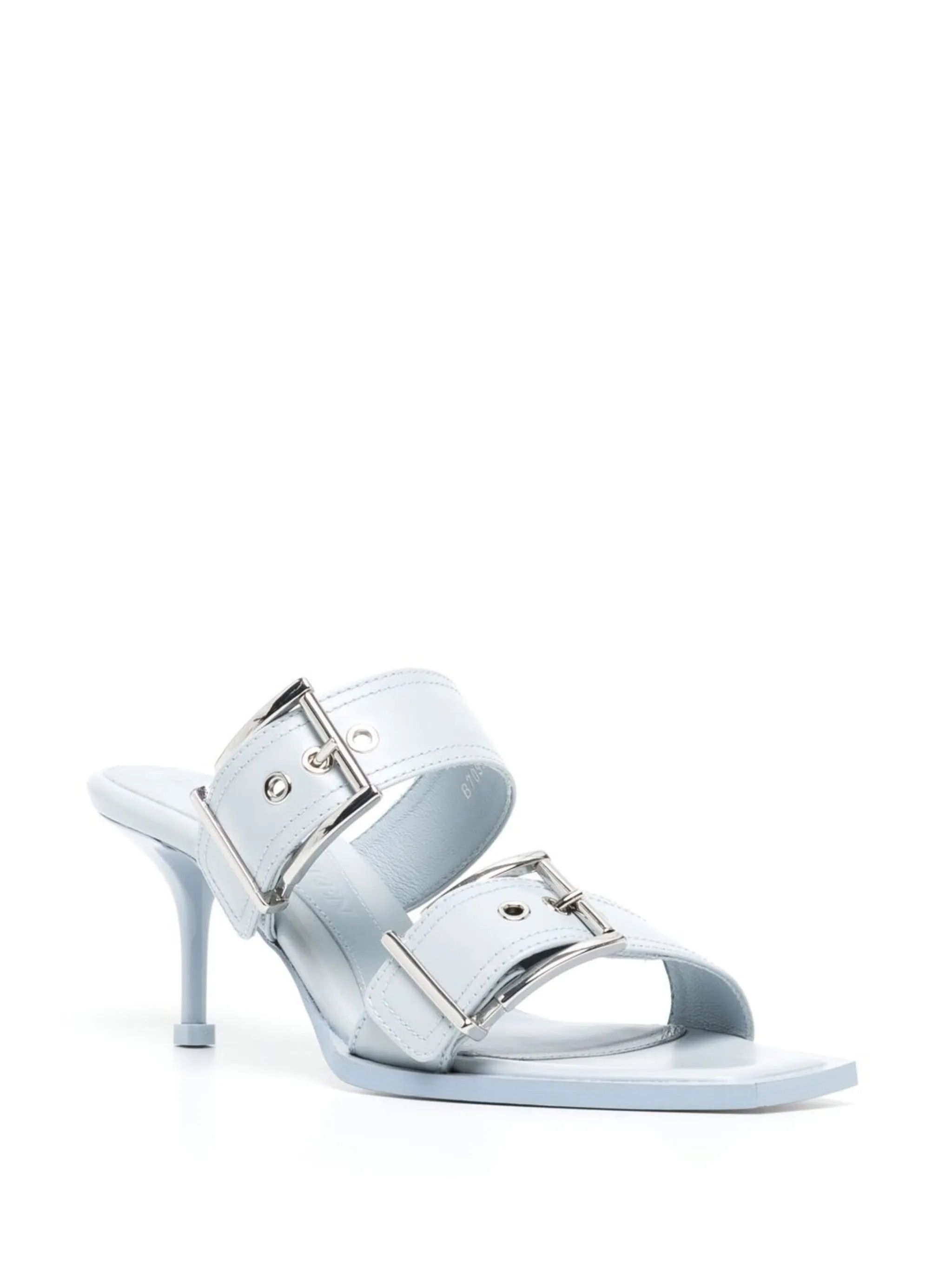 Alexander McQueen o1y0325 Sandals in Sky Blue Size US 7.5 / IT 37.5 - 2 Thumbnail