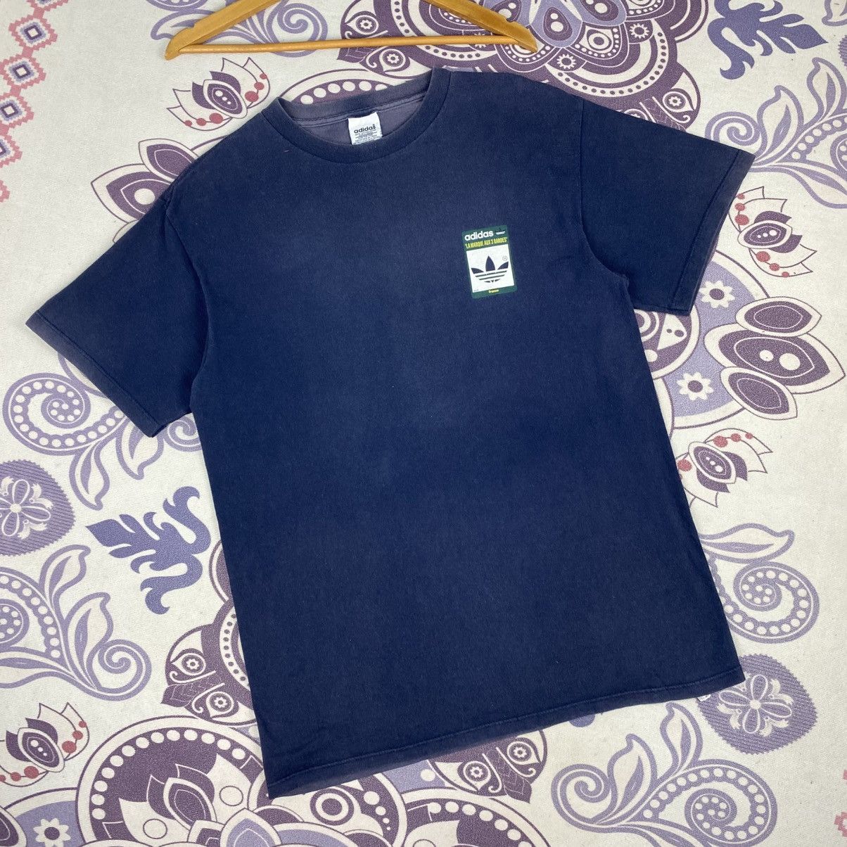 Adidas Rare🔥Vintage Adidas Sun Faded Shirt Big Logo Spell Out Size US L / EU 52-54 / 3 - 2 Thumbnail