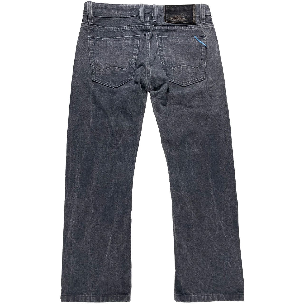 Cult Of Individuality Cult of Individuality Hagen Relaxed Gray Selvedge 31x27 Size US 31 - 1 Thumbnail