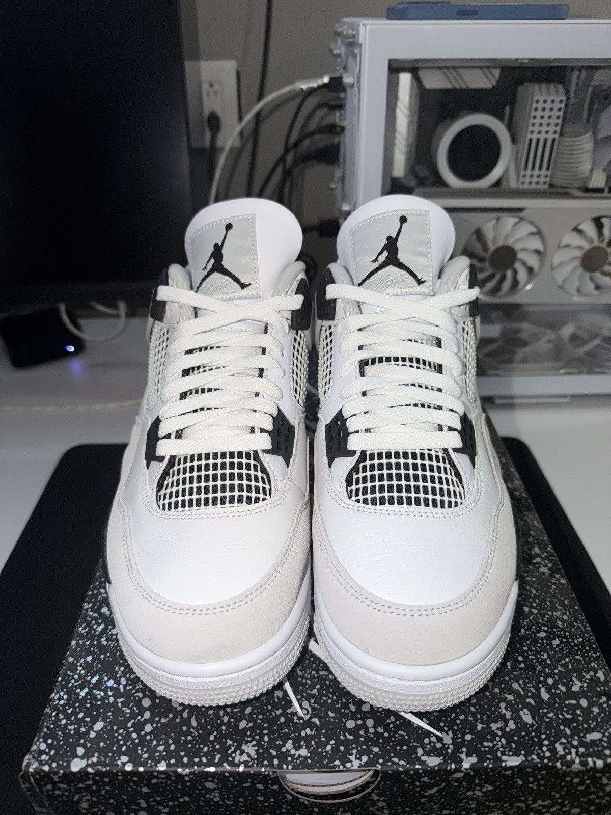 Jordan Brand Military Black Jordan 4’s Size US 10 / EU 43 - 4 Thumbnail